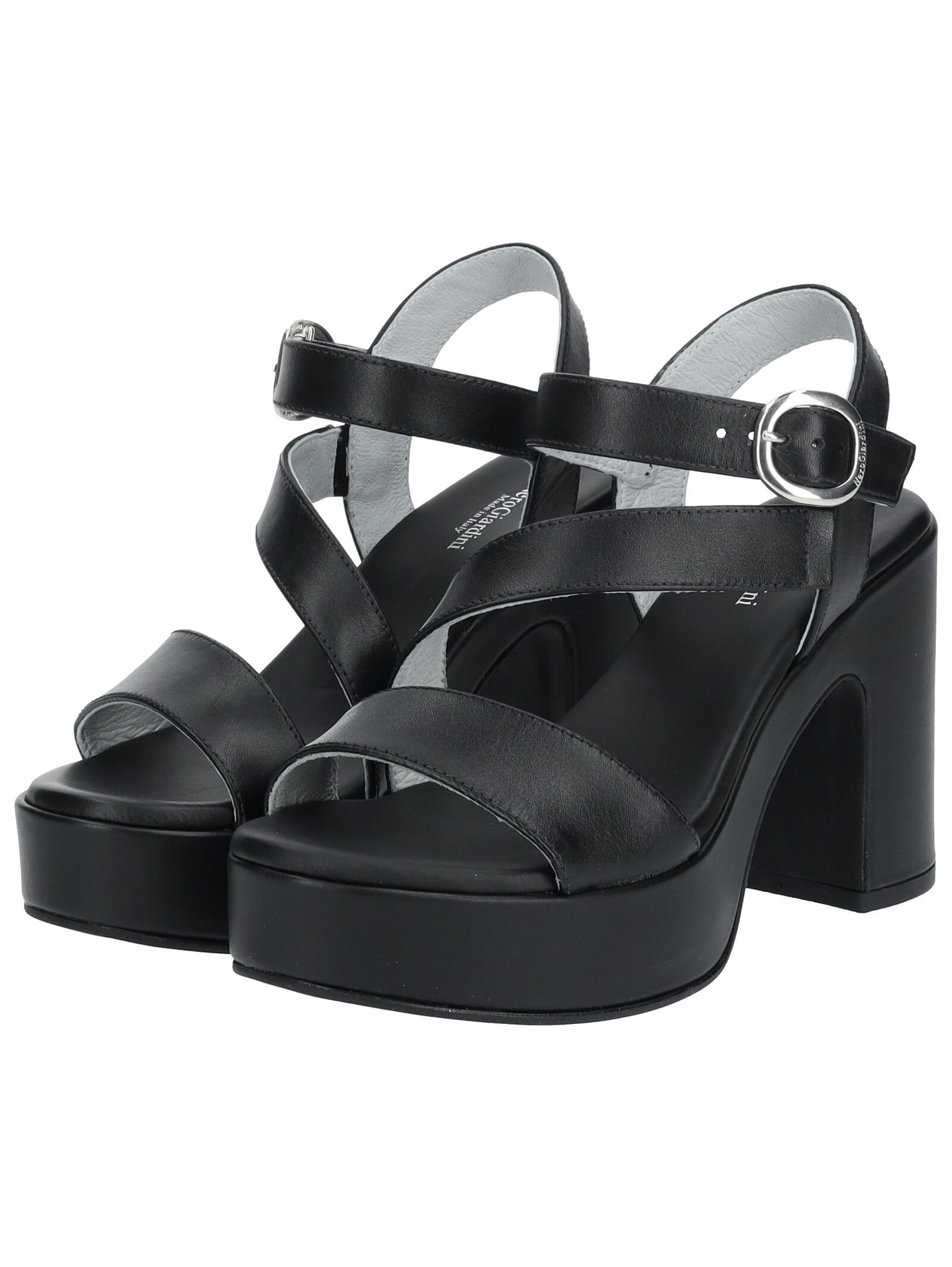 Nero Giardini High-Heel-Sandalette »Nero Giardini Sandalen Leder«