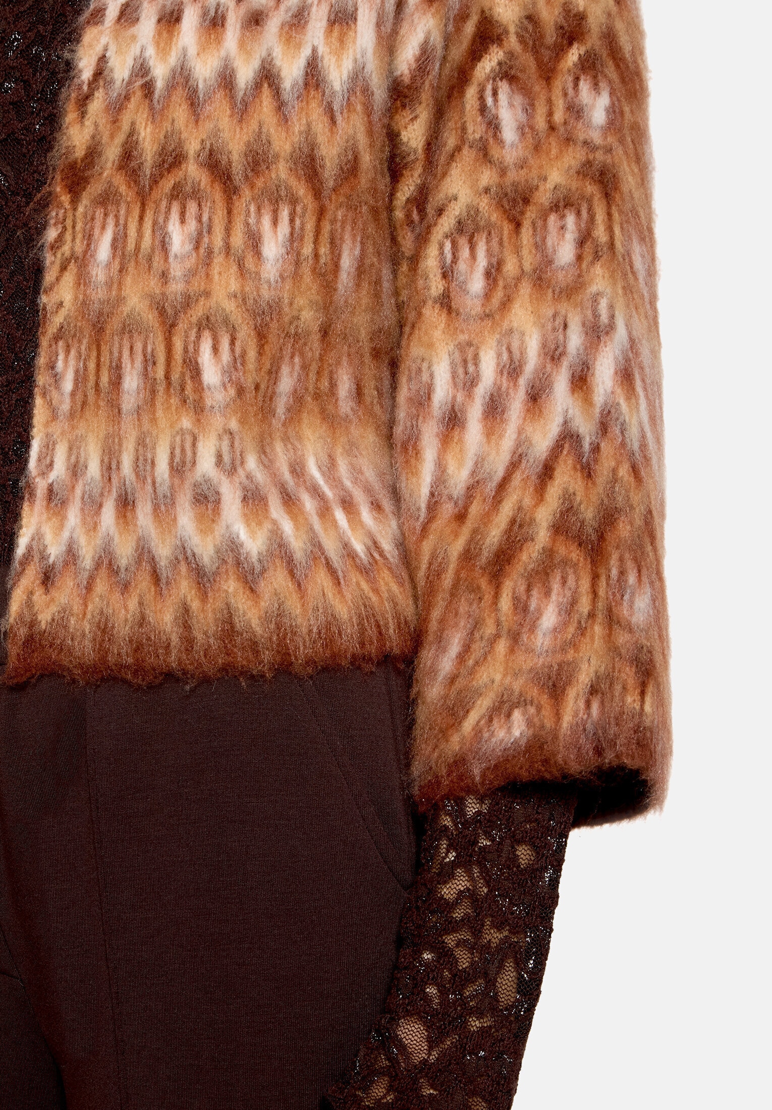 Cartoon Strickjacke »Damen mit Jacquard« 1