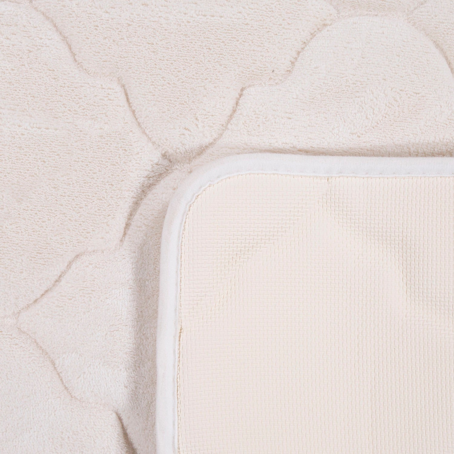 Paco Home Badematte »Corby 251, Memory-Schaum Effekt«, rutschhemmend beschichtet, fußbodenheizungsgeeignet, Badteppich, Uni Farben, Ornamente, Hoch-Tief Effekt