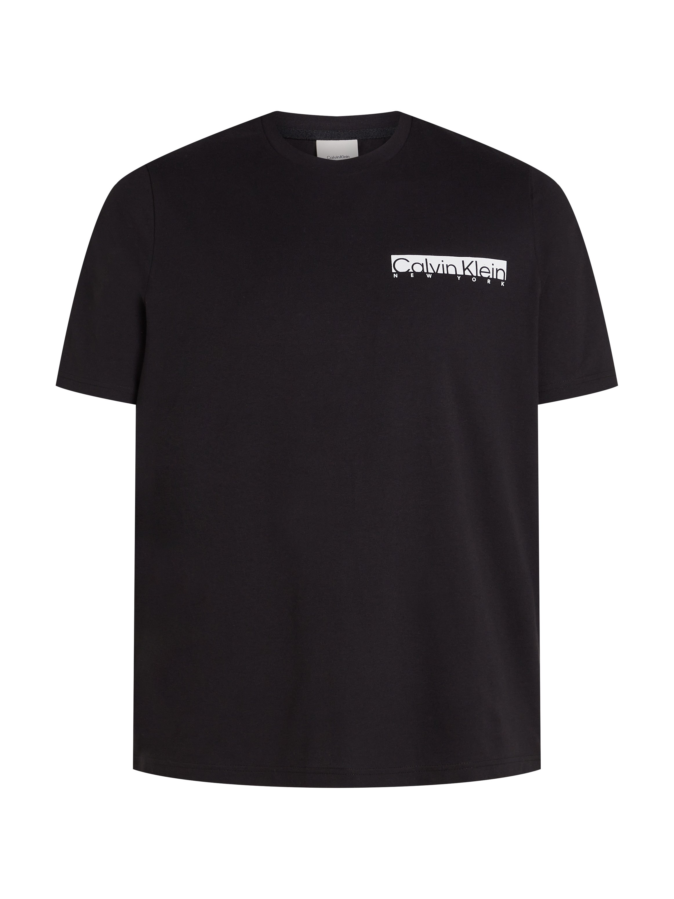 Calvin Klein Big&Tall Rundhalsshirt »BT_NY CHEST BOX LOGO T-SHIRT«, in Großen Größen mit Logoprint