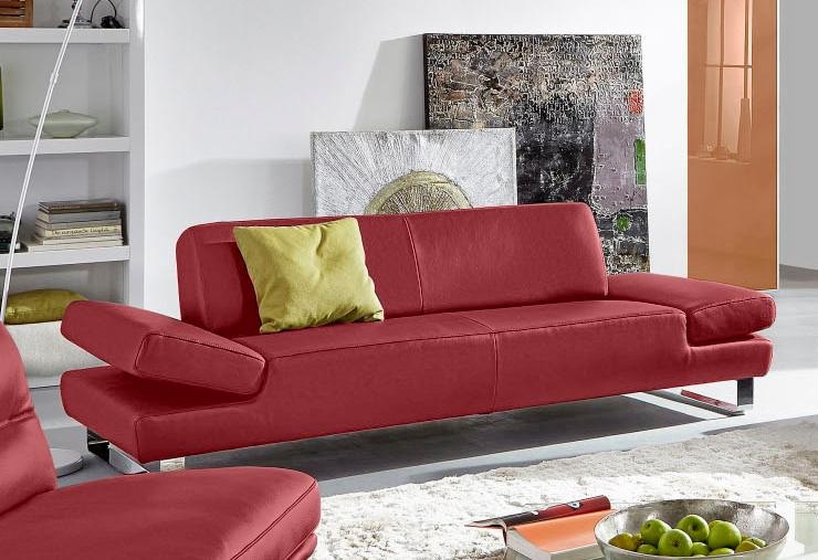W.SCHILLIG 2-Sitzer »taboo Designsofa mit hohem Sitzkomfort«, mit Normaltiefe, inklusive Armlehnenverstellung
