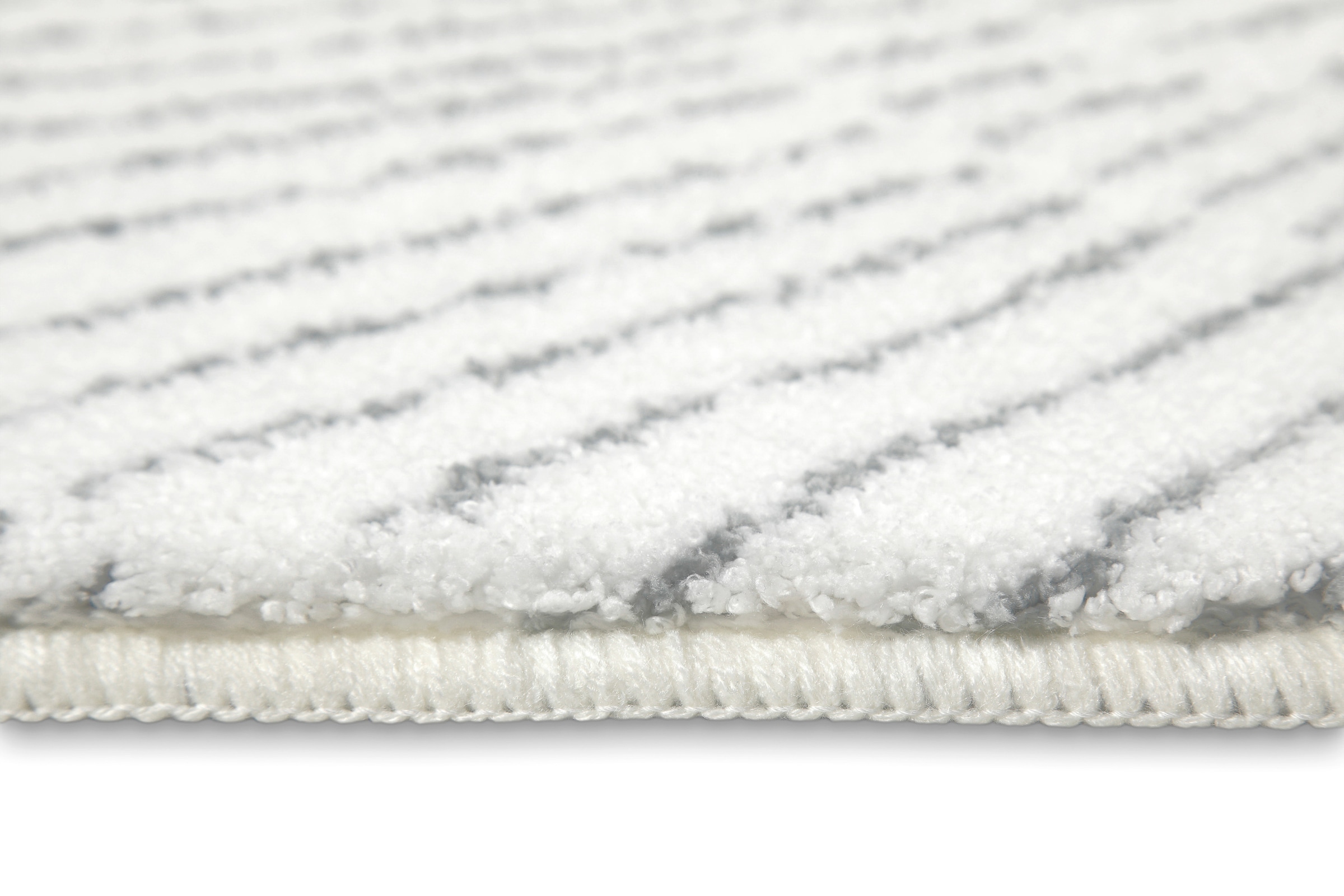 Wecon home Basics Badematte »Jasbeer«, waschbar, rutschfest, strapazierfähig, pflegeleicht mit Linien Design