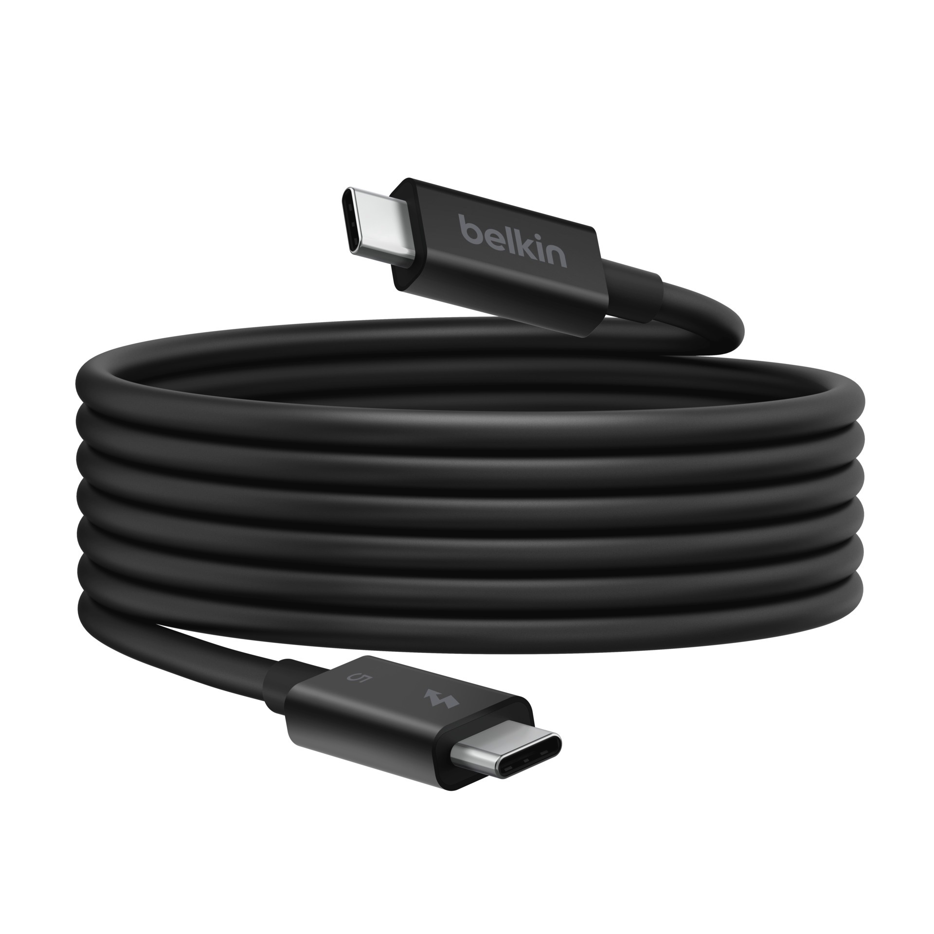 BELKIN USB-Kabel "Connect Thunderbolt 5-Kabel 80 Gbit/s (240 W)", 100cmcmschwarz, Kabel
