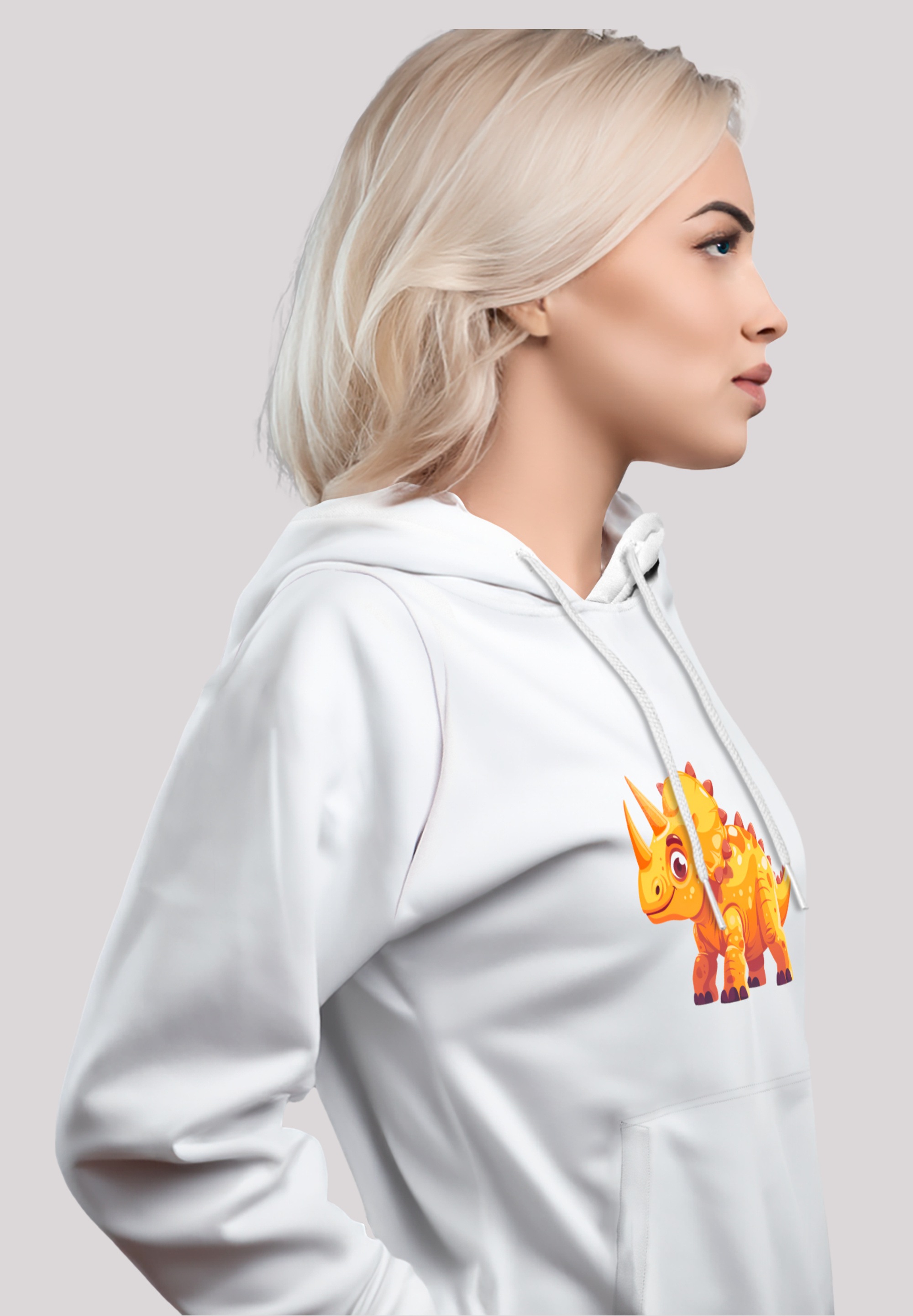 F4NT4STIC Kapuzenpullover »Süßer Triceratops Dinosaurier«, Premium Qualität