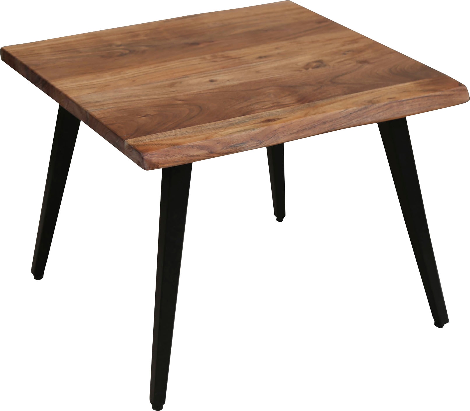 Couchtisch »Caddy«, Tischplatte mit Baumkante, Breite 110 oder 60 cm