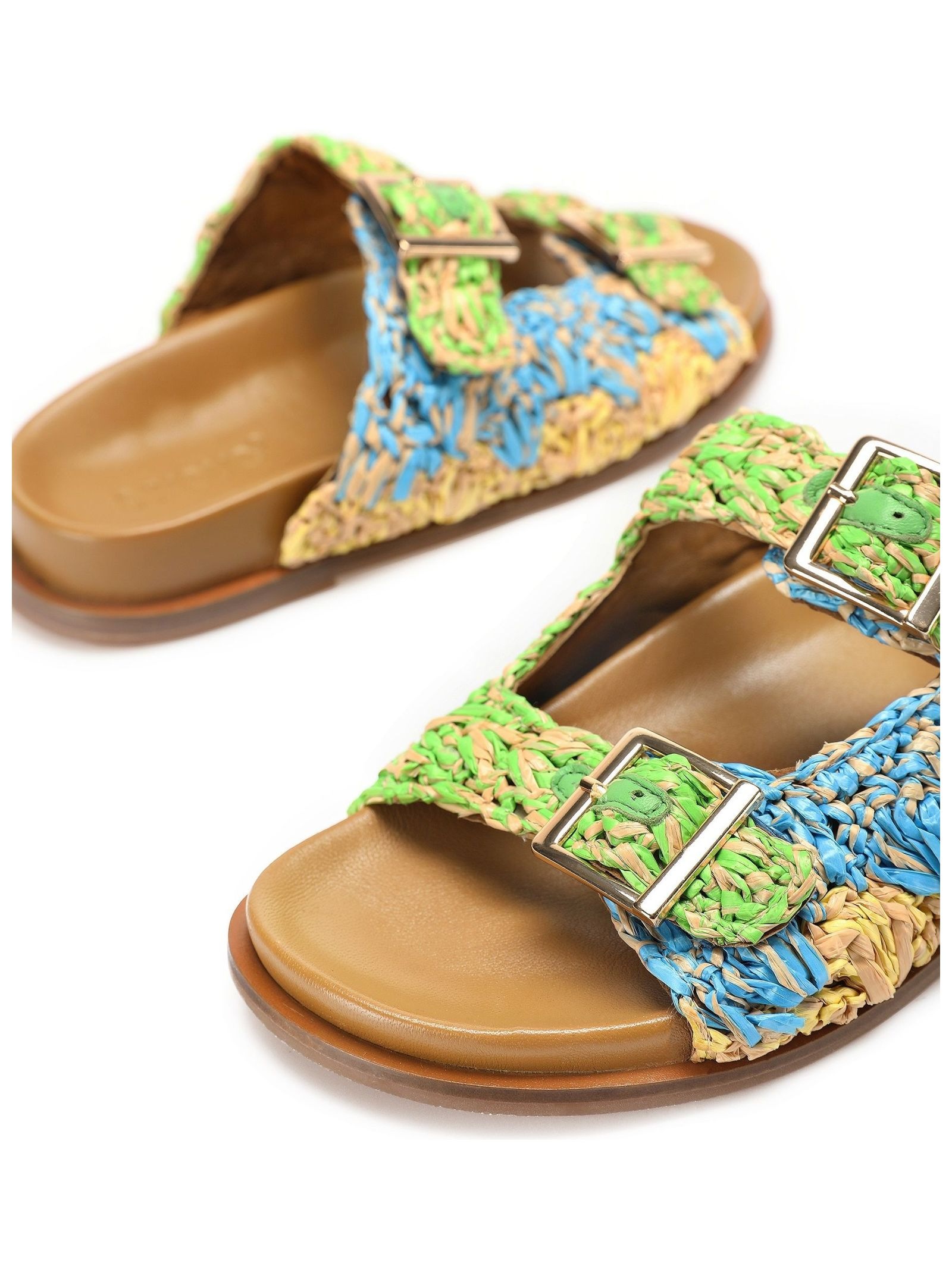 Thumbnail - INUOVO Pantolette "INUOVO Pantoletten Leder/Textil"