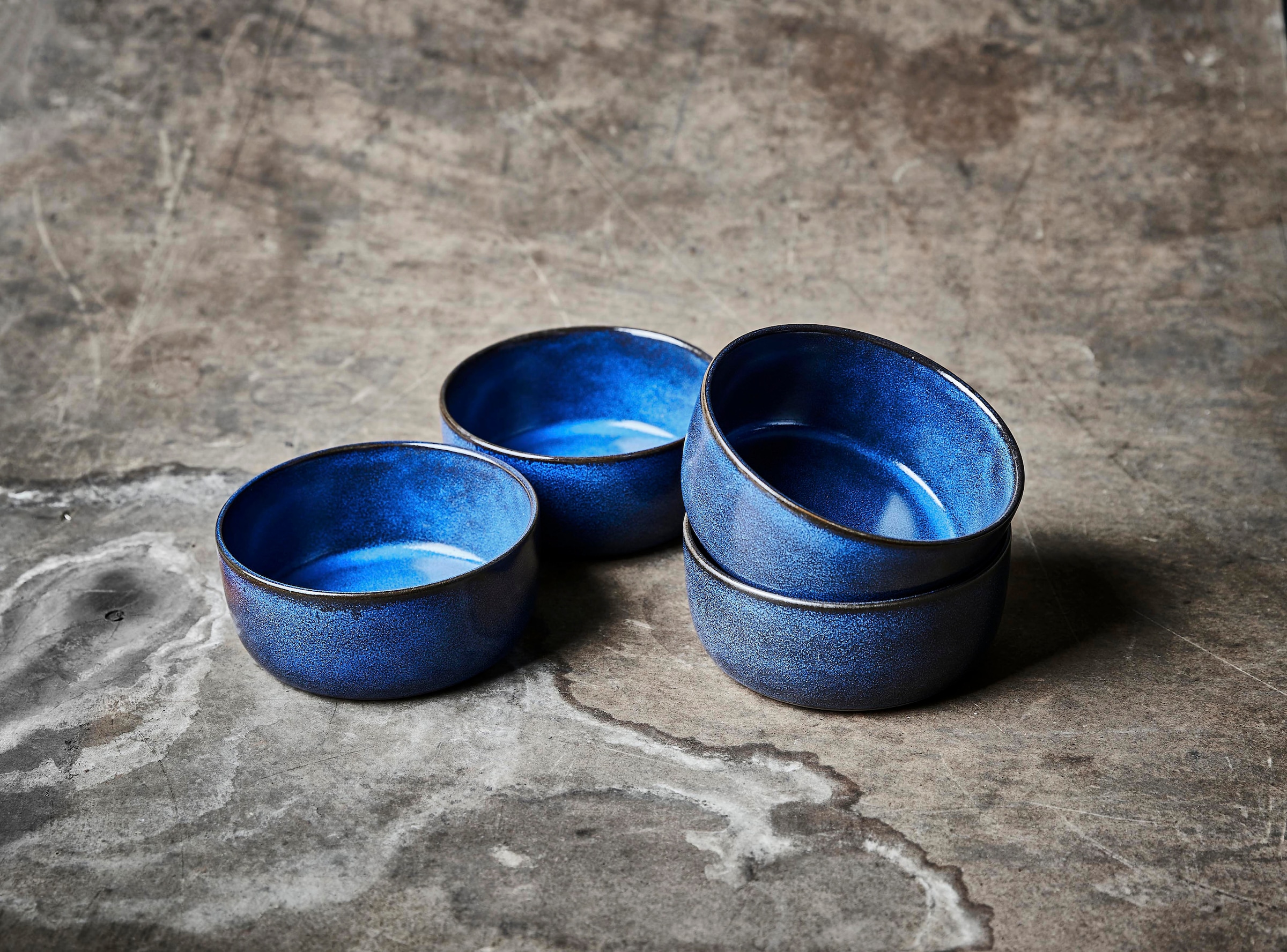 aida RAW Schale »Midnight Blue«, 6 tlg., aus Steinzeug, Steinzeug bestellen  | BAUR
