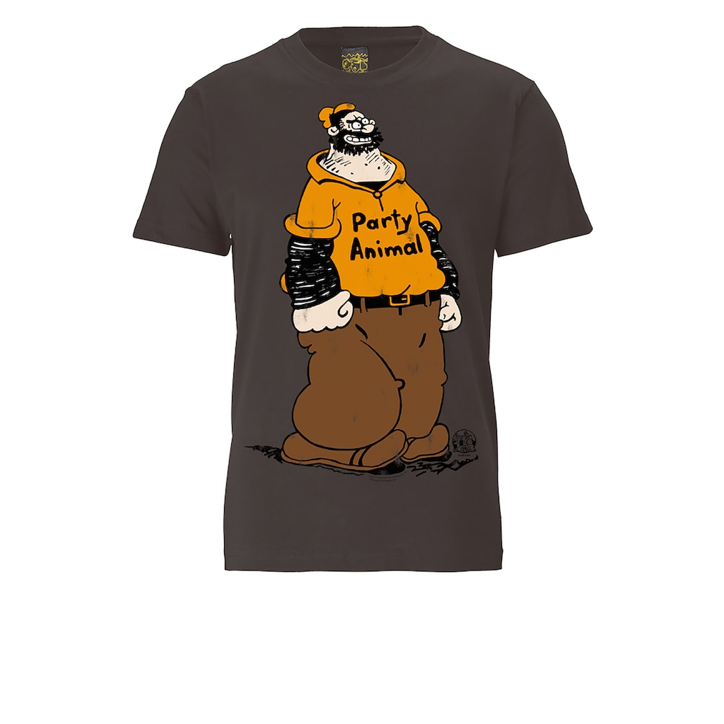 LOGOSHIRT T-Shirt »Popeye – Brutus Party Animal«