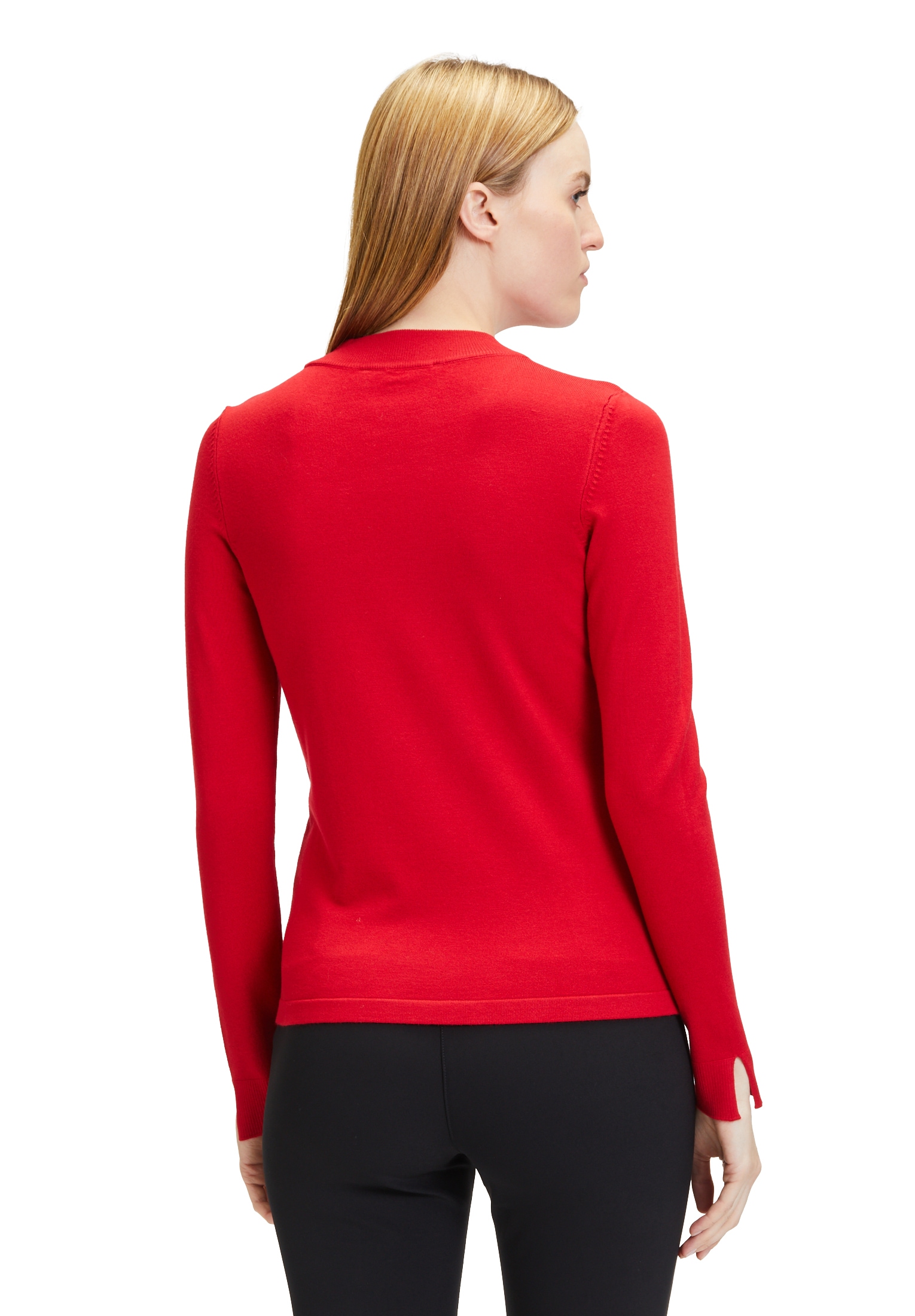 Betty Barclay Strickpullover »Betty Barclay Feinstrickpullover tailliert«, (1 tlg.), Strick