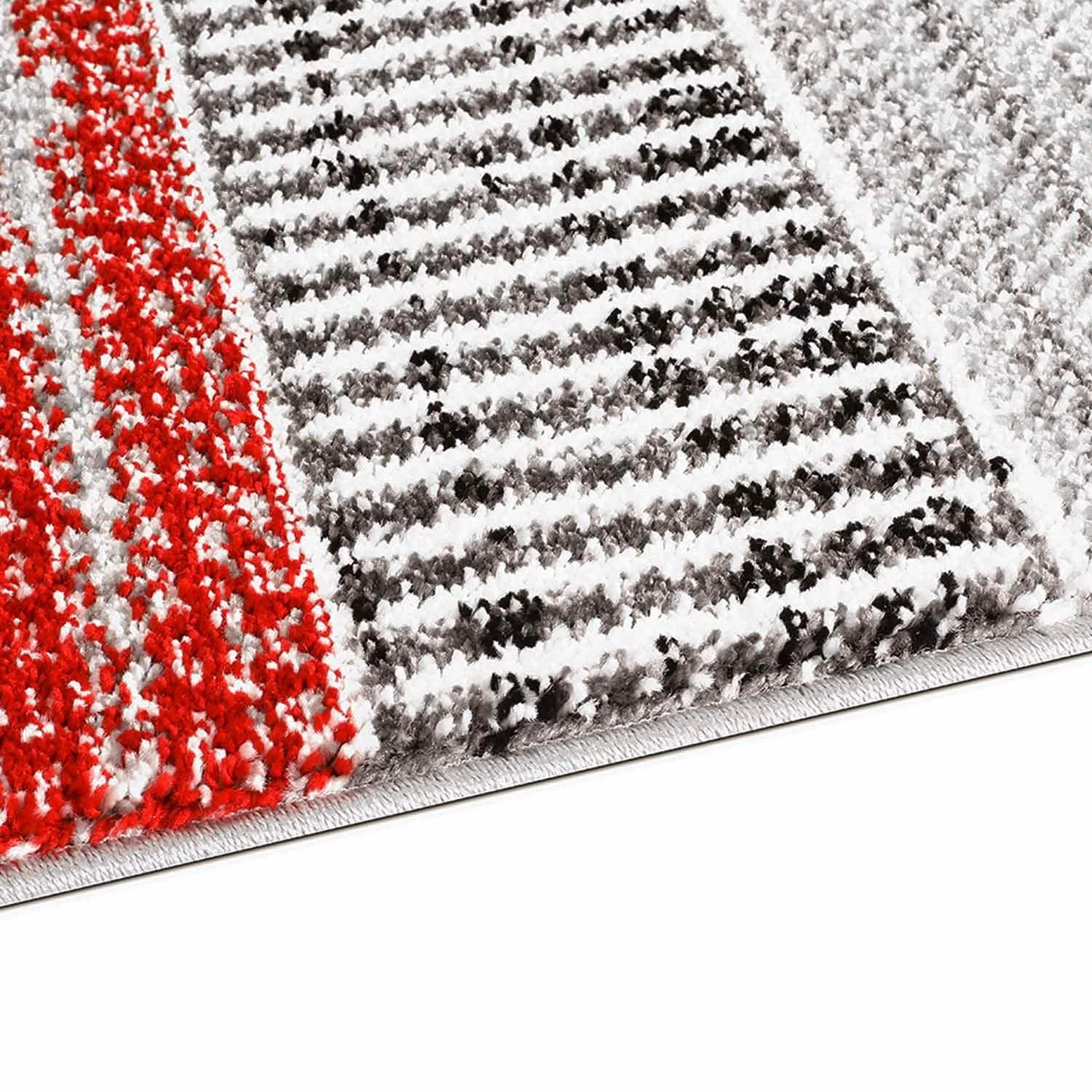 Carpet City Teppich »Moda 1142« rechteckig 11 mm Höhe Läufer, Kurzflor, Wohnzimmer