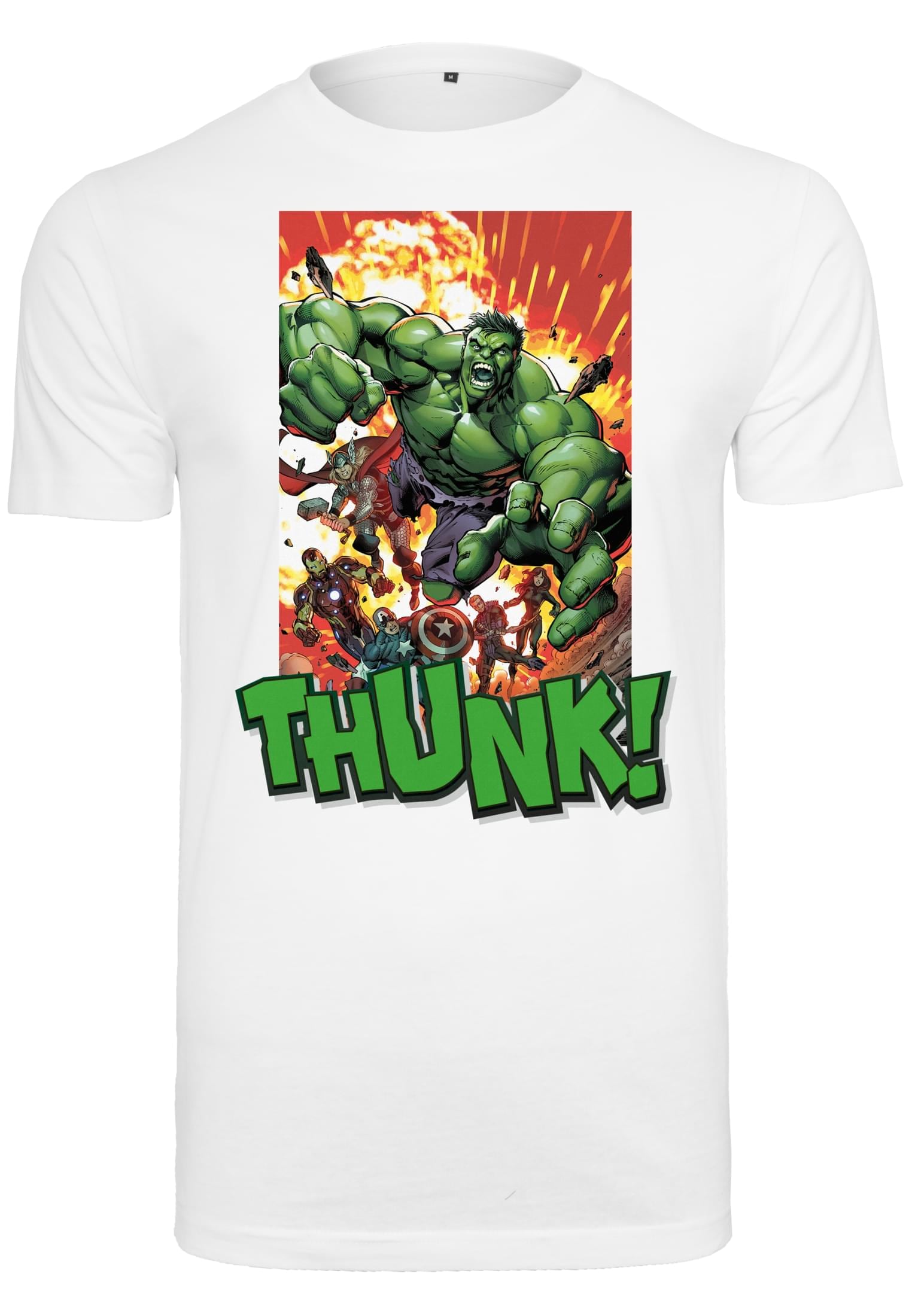 Merchcode T-Shirt "Merchcode Herren Avengers Explosion Tee" 1 Stk. tlg. günstig online kaufen