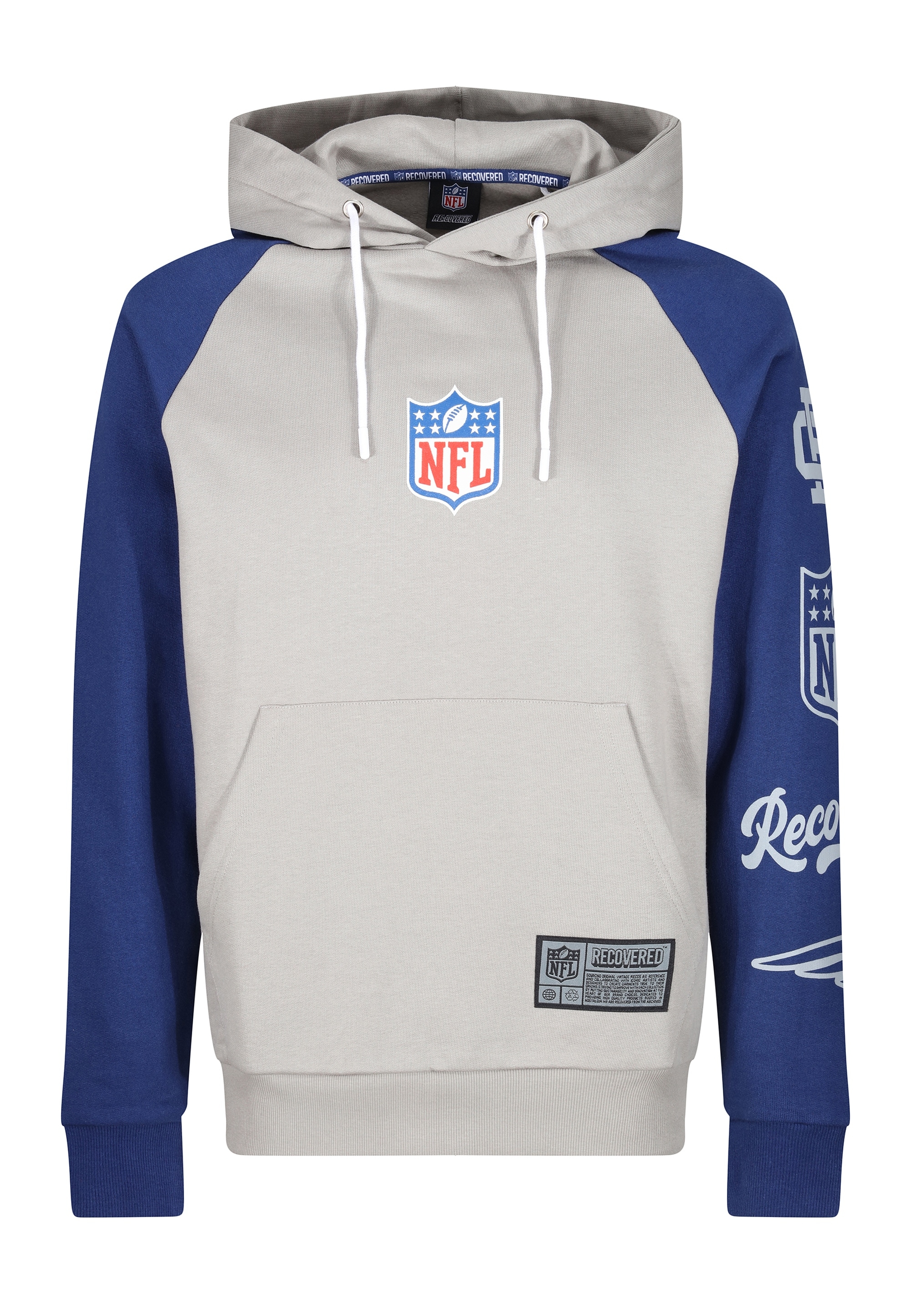 Recovered Kapuzensweatshirt "NFL Patriots Football", im lockeren Schnitt günstig online kaufen