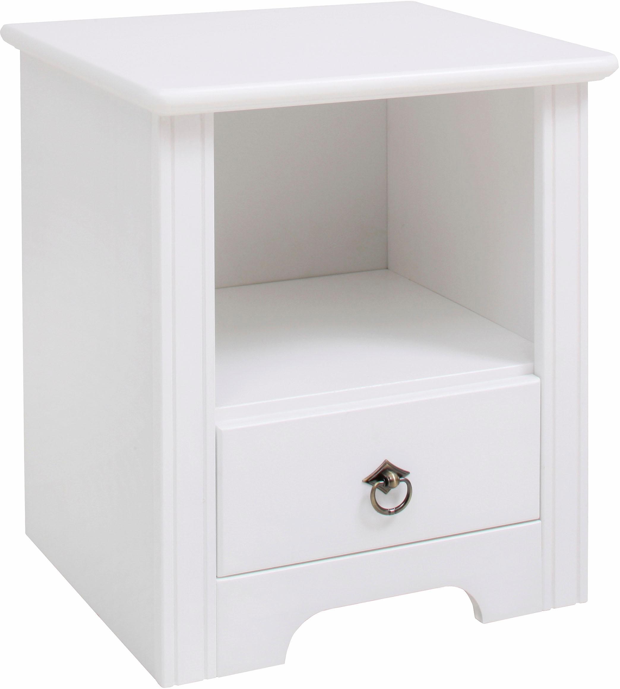 OTTO home Nachtkonsole "Hugo" Nachttisch mit 1 Schublade, aus massiver Kief günstig online kaufen