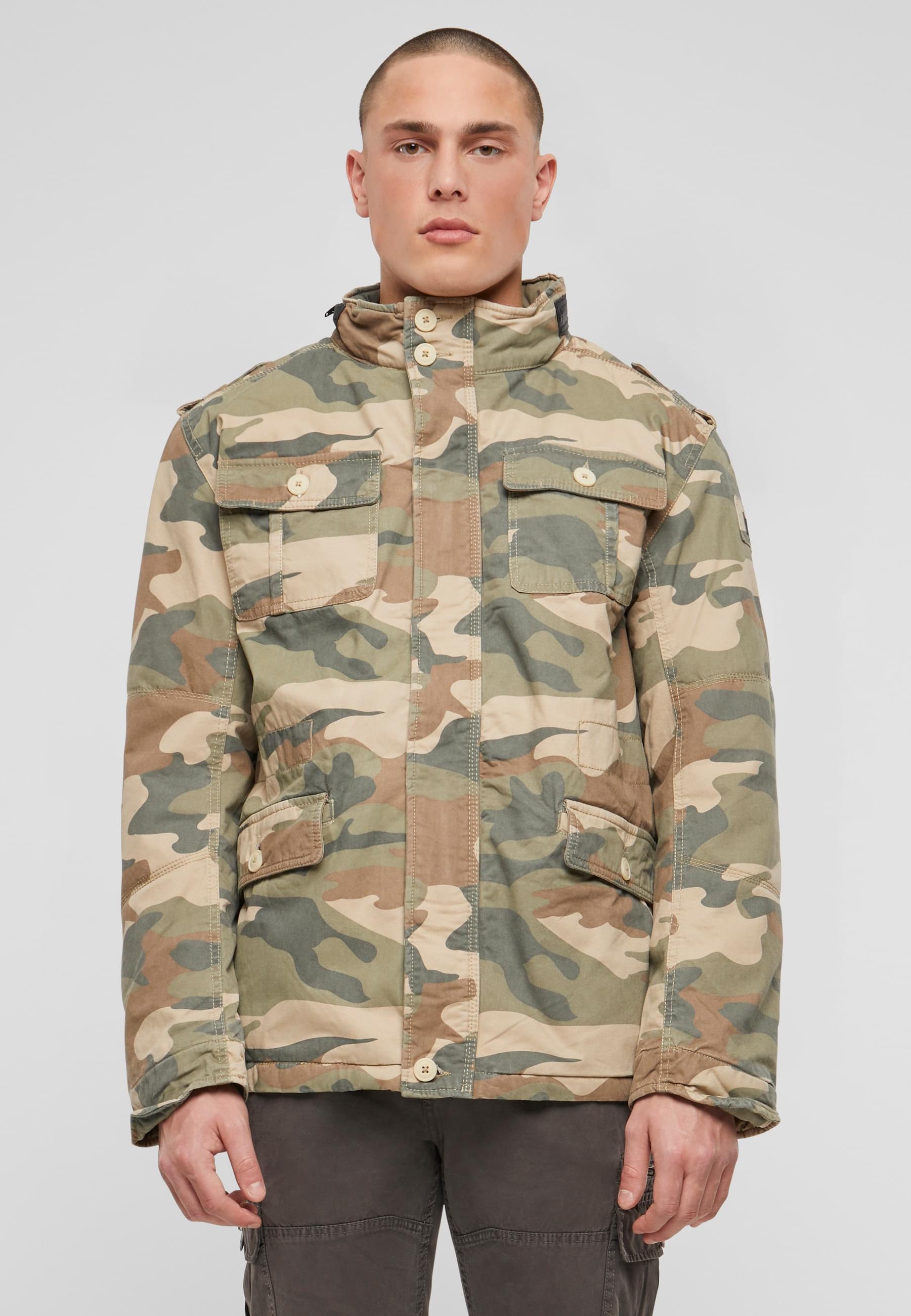 Brandit Allwetterjacke »Brandit Herren Britannia Winter Jacket«, (1 St.), ohne Kapuze