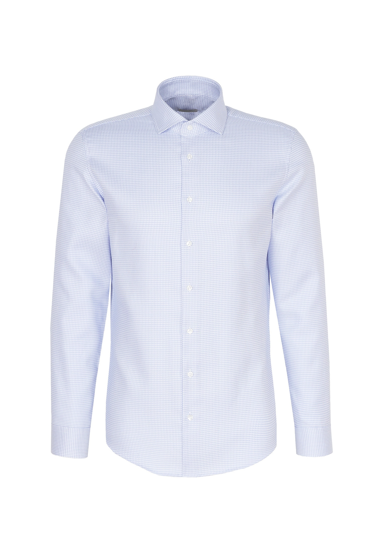 seidensticker Businesshemd »Slim« Slim 1/1 Kentkragen Struktur