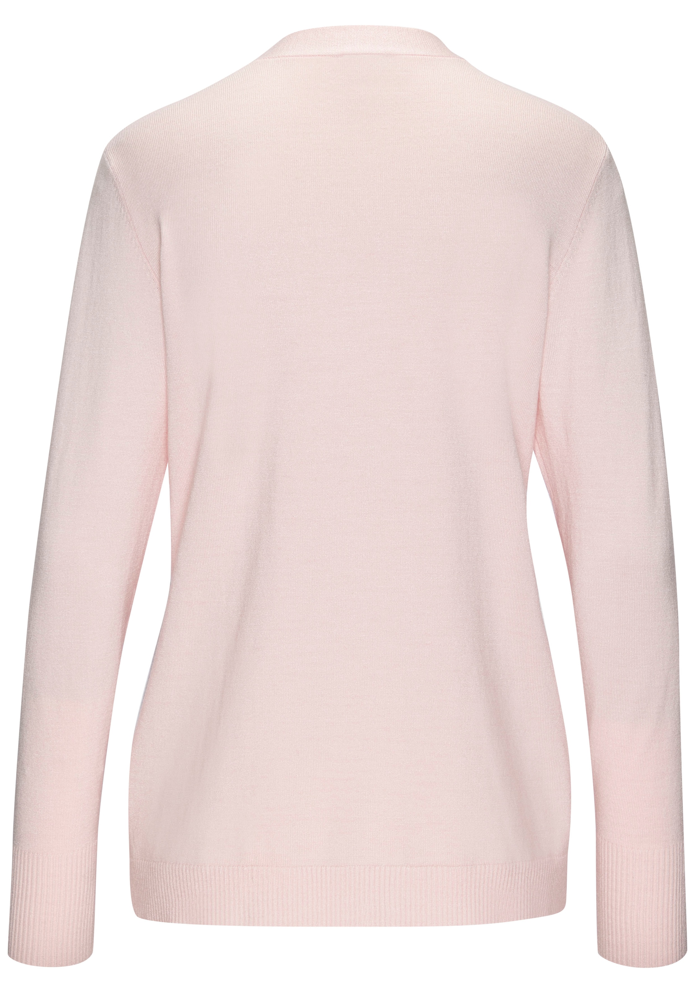 LASCANA Cardigan aus Feinstrick-Qualität, leichte Strickjacke, Basic