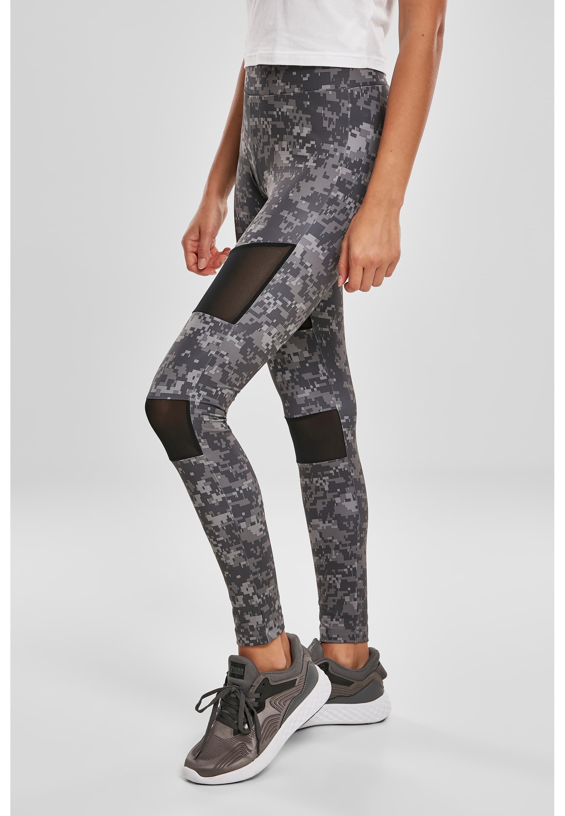 URBAN CLASSICS Leggings »Urban Classics Damen Ladies Camo Tech Mesh Leggings«, (1 tlg.)
