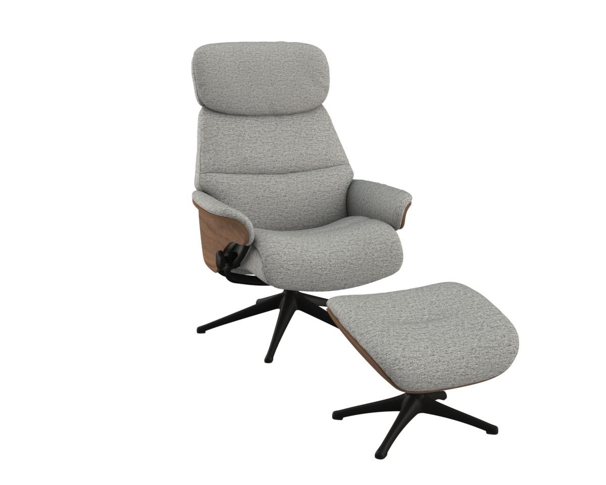 FLEXLUX Relaxsessel "Aarhus, Gepolsterter Funktionssessel, Skandinavisch de günstig online kaufen