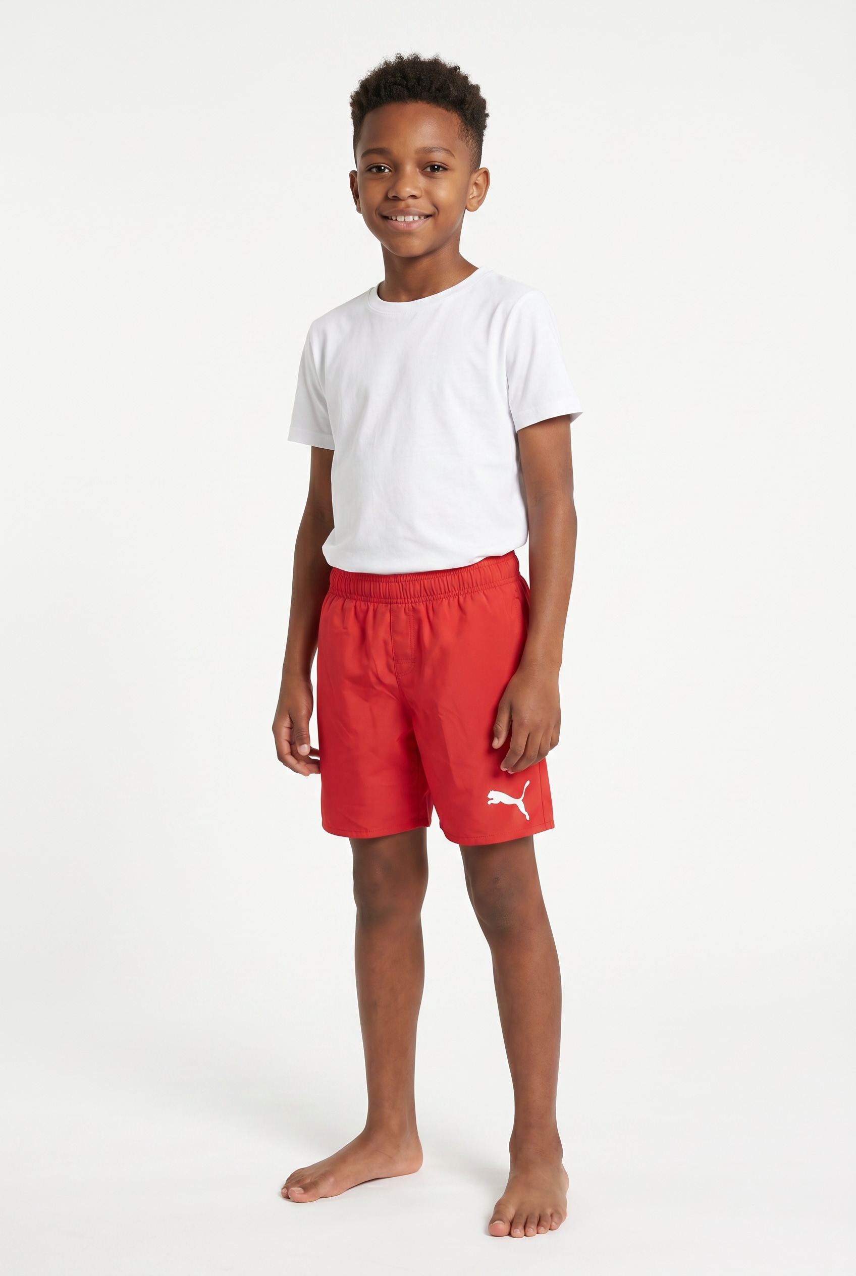 PUMA Badeshorts »PUMA SWIM BOYS MID SHORTS« schnelltrocknend, Kordelzug