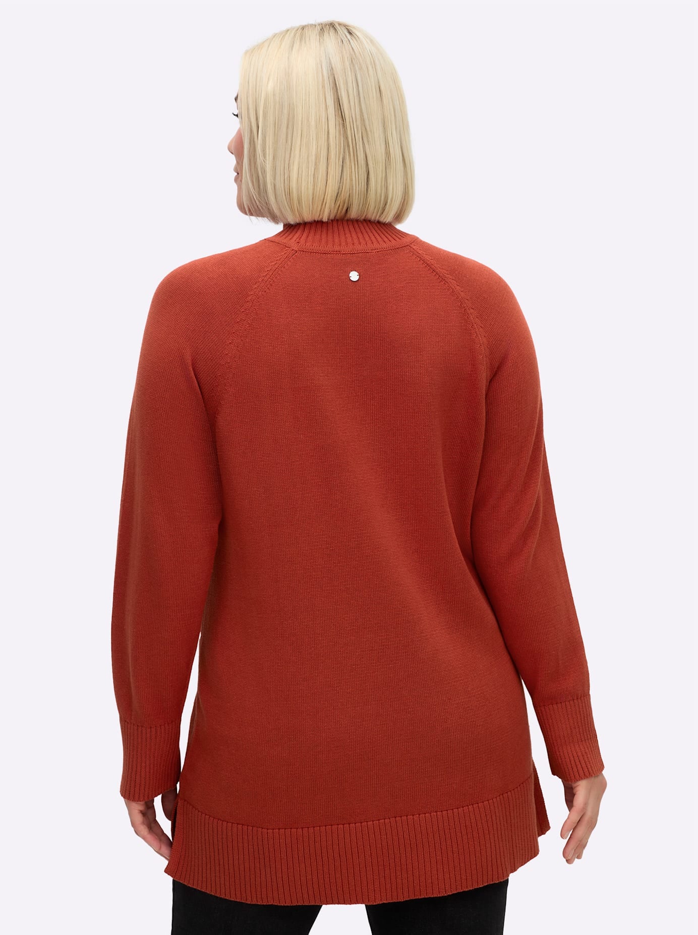 Sheego Streifenpullover »Longpullover«