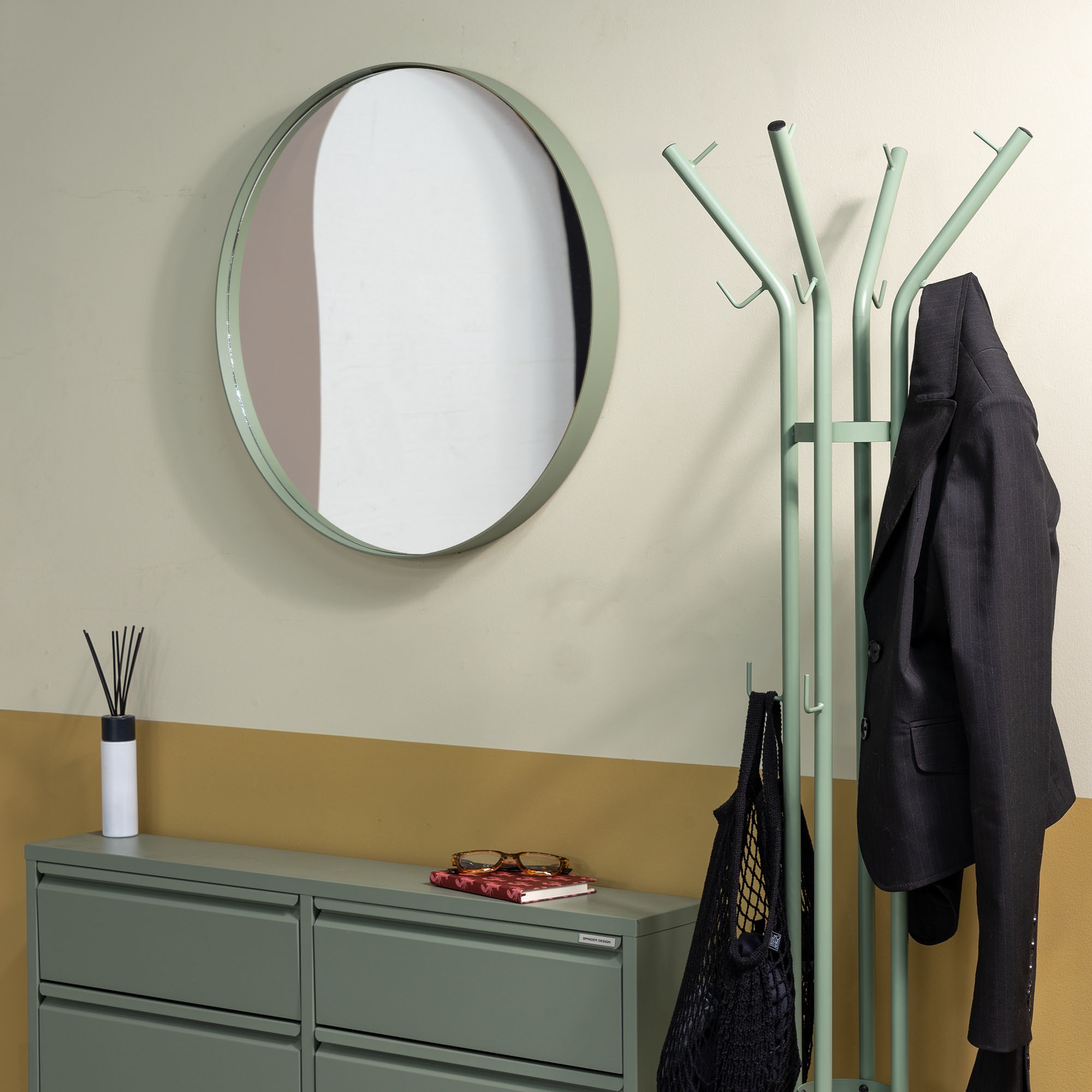 Spinder Design Garderobenständer »CHARLY freistehende Garderobe«, (1 St.)