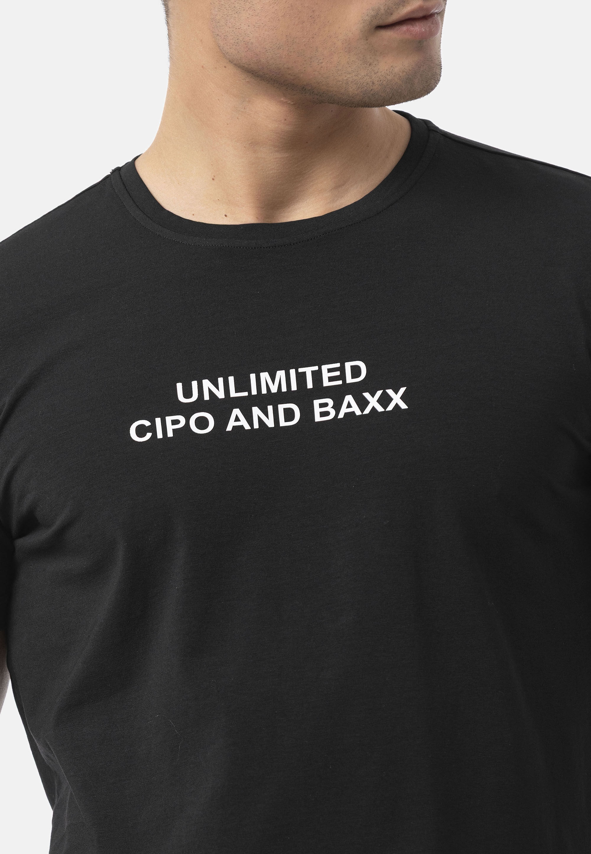 Cipo & Baxx T-Shirt »CT827« in Regular Fit