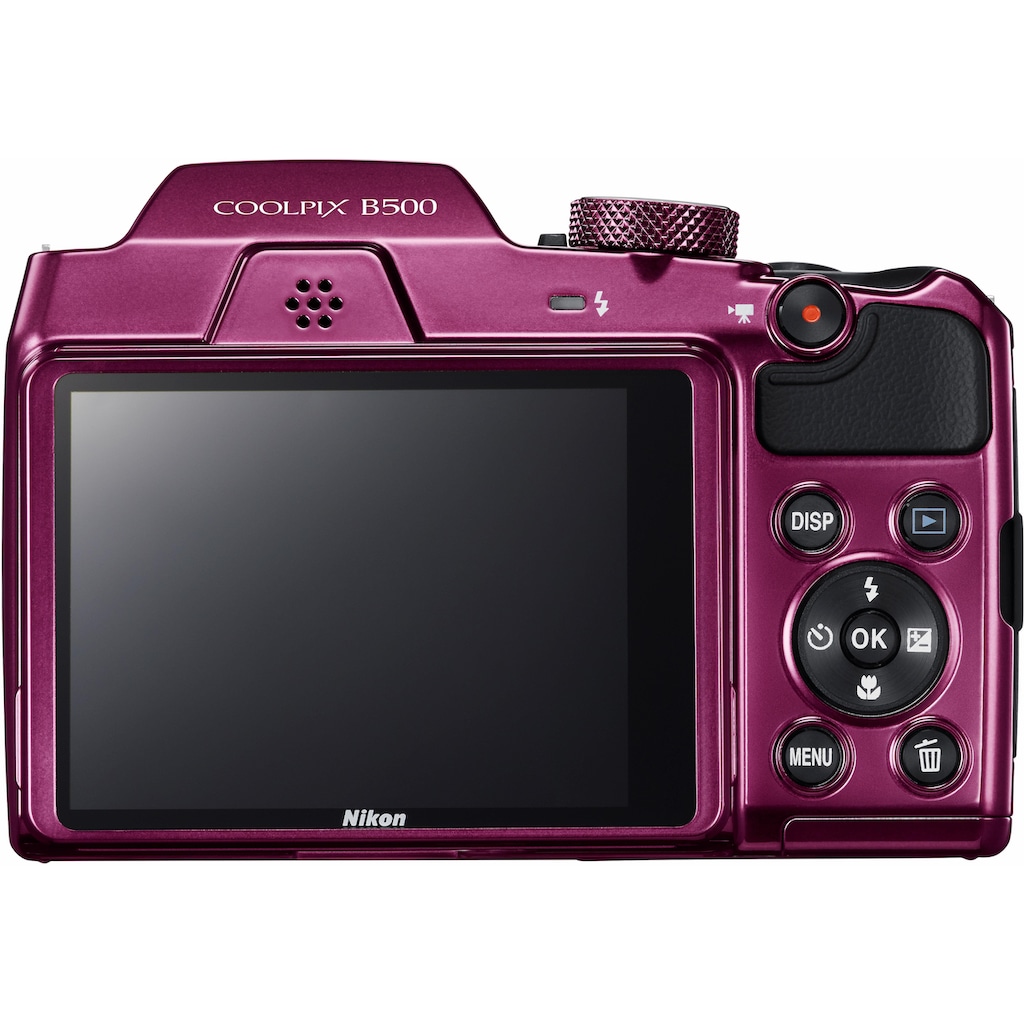 Nikon Kompaktkamera »Coolpix B500«, 16 MP, 40 fachx opt. Zoom, WLAN (Wi-Fi)-NFC-Bluetooth