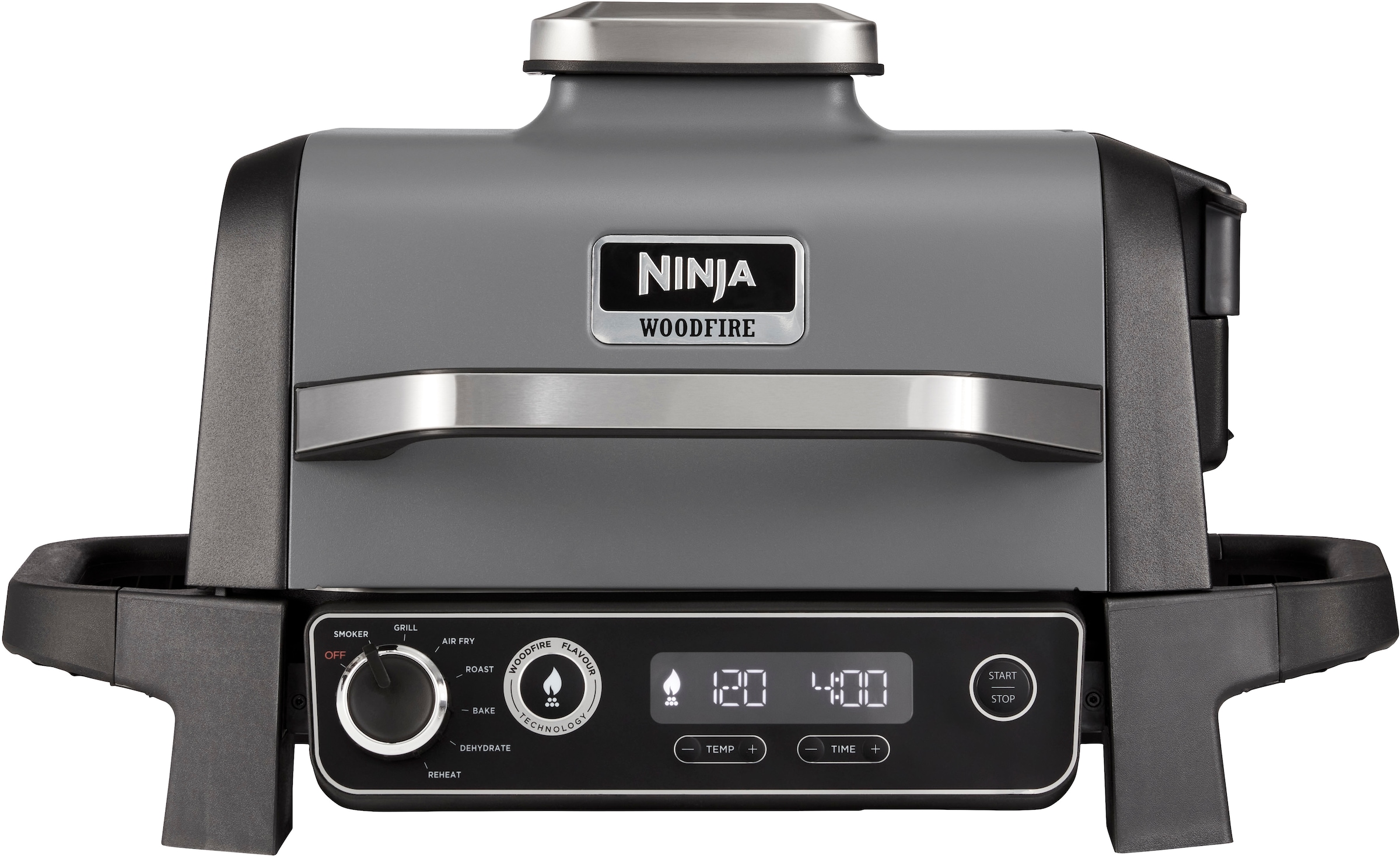 NINJA Tischgrill »Ninja Woodfire OG701EU«, 2400 W, Elektrischer Outdoor Grill