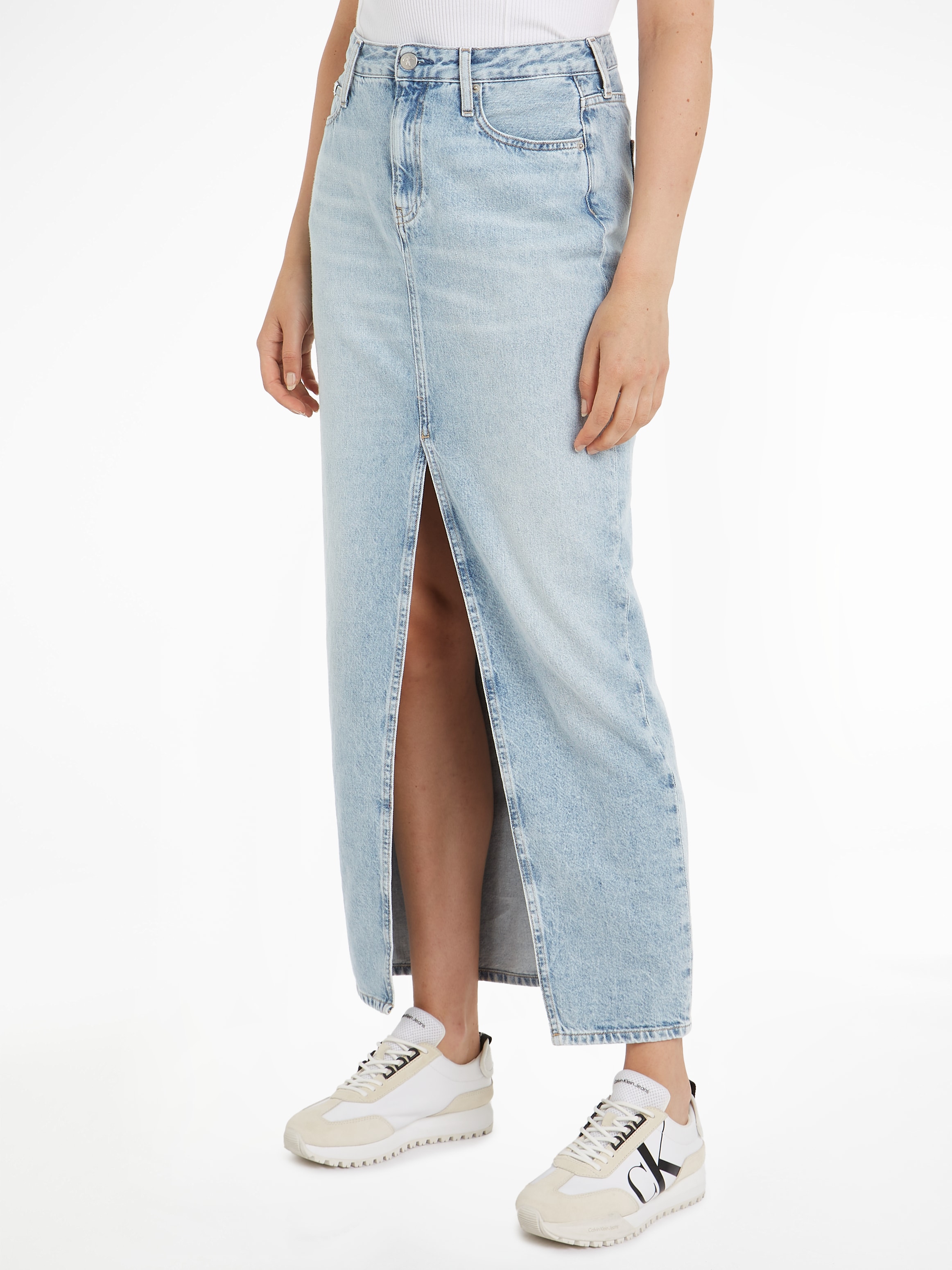 Calvin Klein Jeans Maxirock "MAXI SKIRT", im 5-Pocket-Style