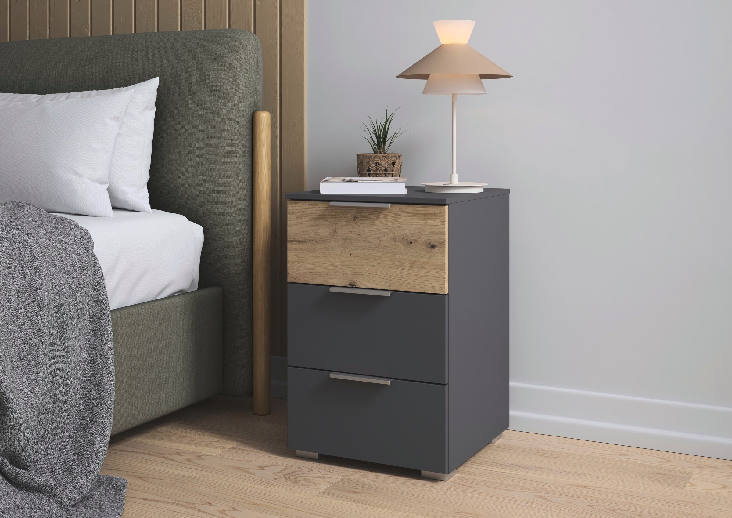 rauch Nachtkommode "Nachttisch Nachtkonsole Nachtschrank ASTANA" Breite 40 günstig online kaufen