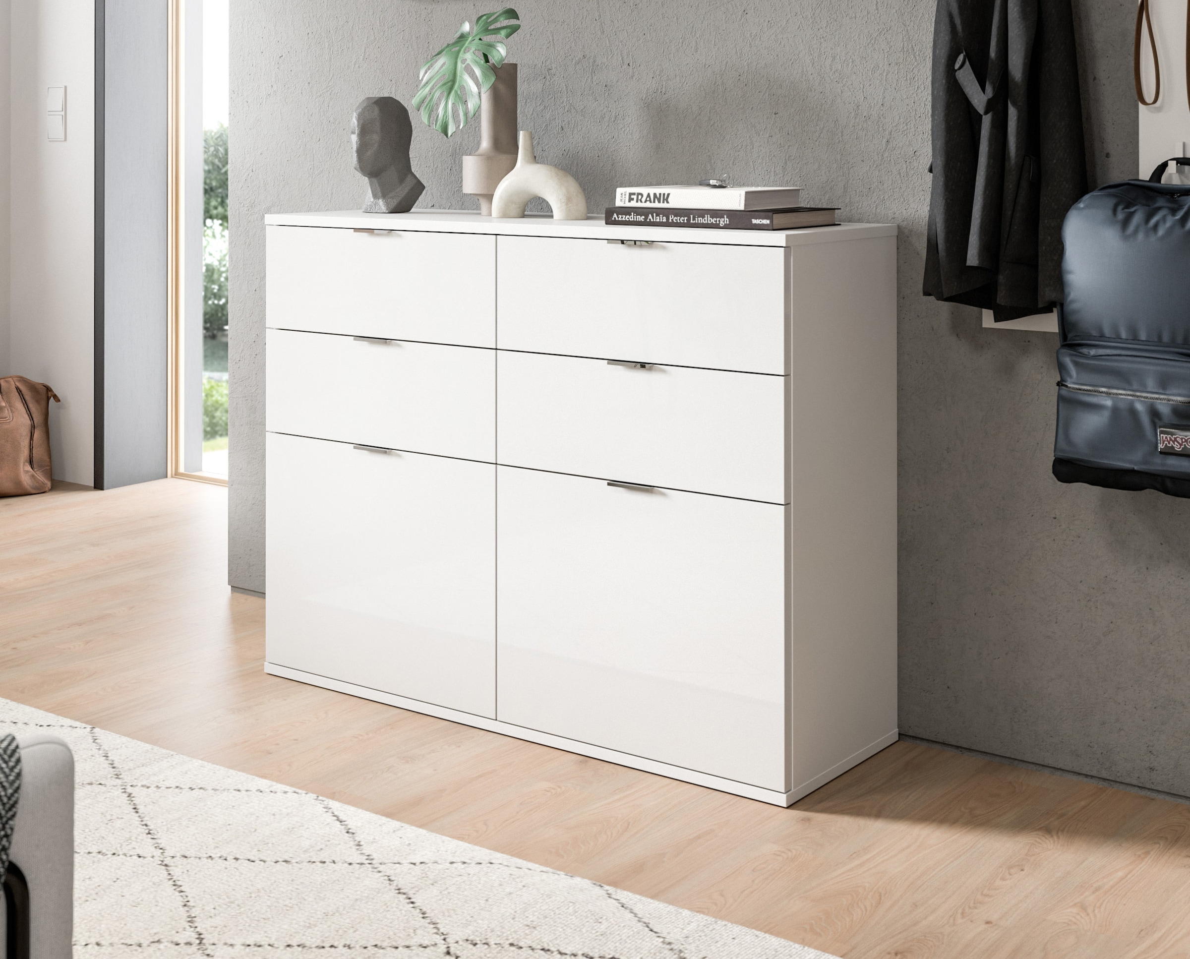 INOSIGN Kommode, (1 St.), Trondheim, Breite 120 cm, Kommode, Schuhkommode, Flur, Diele