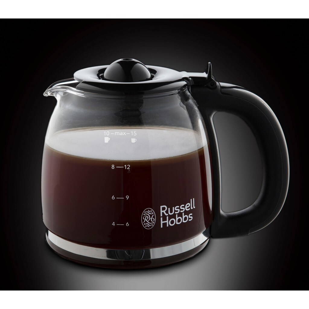 RUSSELL HOBBS Filterkaffeemaschine »Colours Plus+ 24033-56«, 1,25 l Kaffeekanne, Papierfilter, 1x4