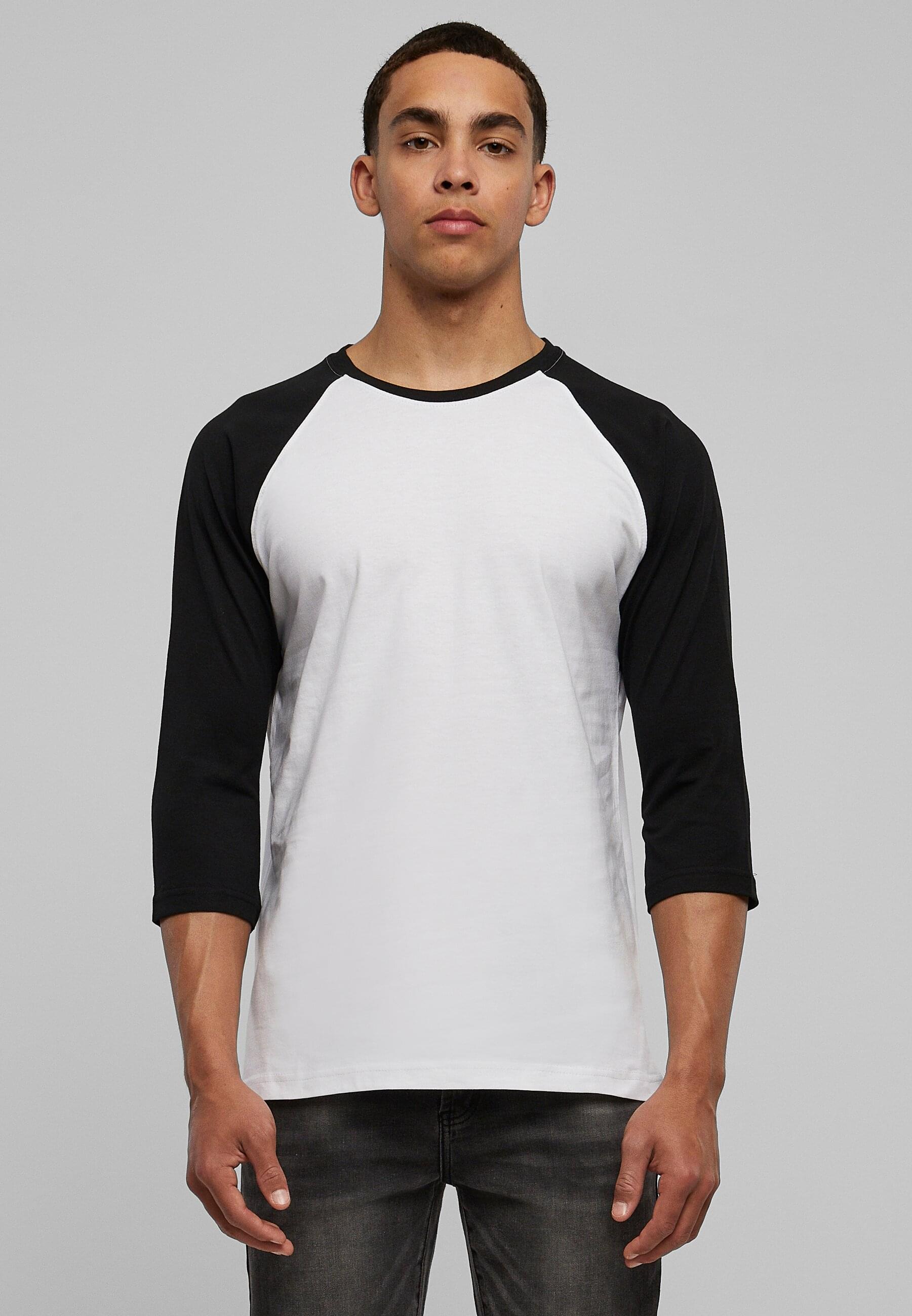 Thumbnail - URBAN CLASSICS T-Shirt "Urban Classics Herren Contrast 3/4 Sleeve Raglan Tee", (1 tlg.)