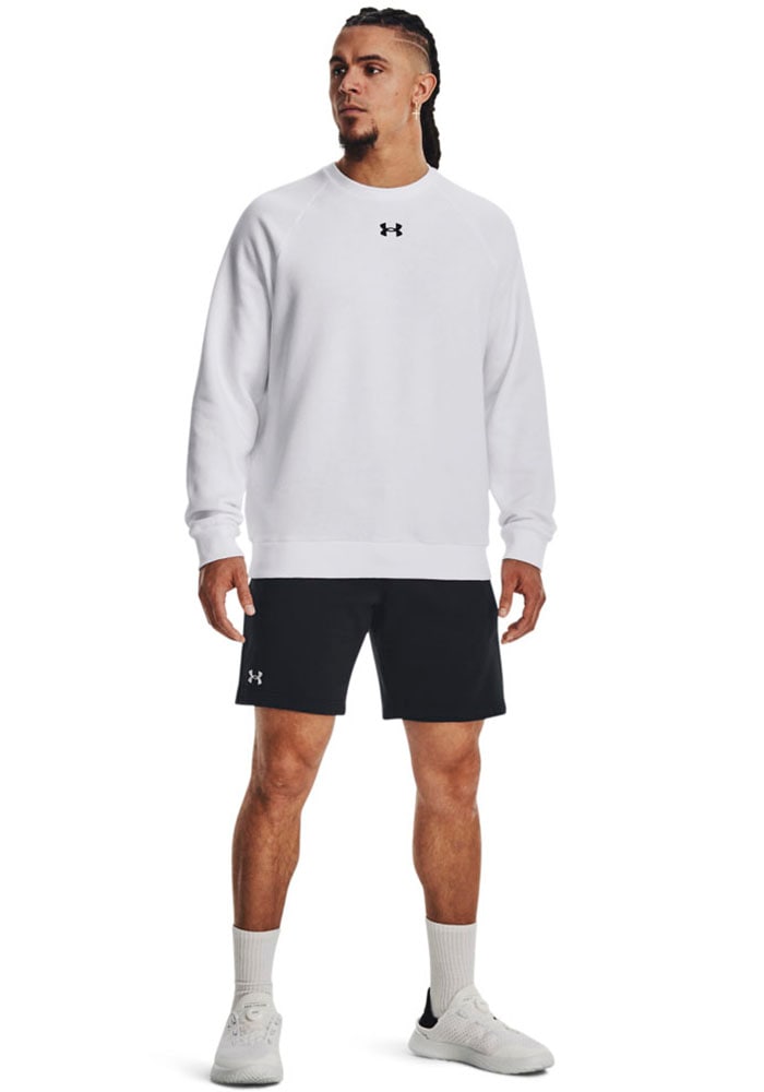 Under Armour Sweatshorts "UA Rival Fleece Shorts" für Sportmode, mit Seitentaschen, aus Baumwolle und Polyester