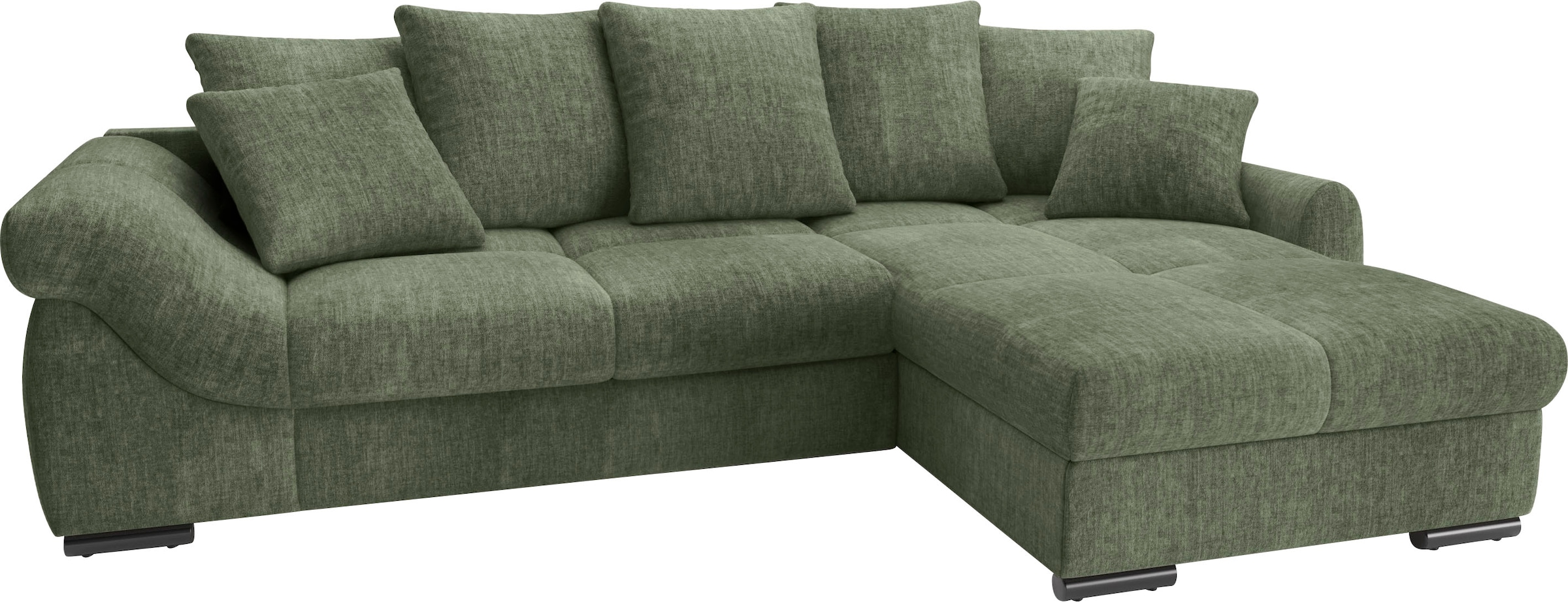 Mr. Couch Ecksofa "Livorno DuraFlex L-Form", inkl. Hochschläfer-Bettauszug, günstig online kaufen