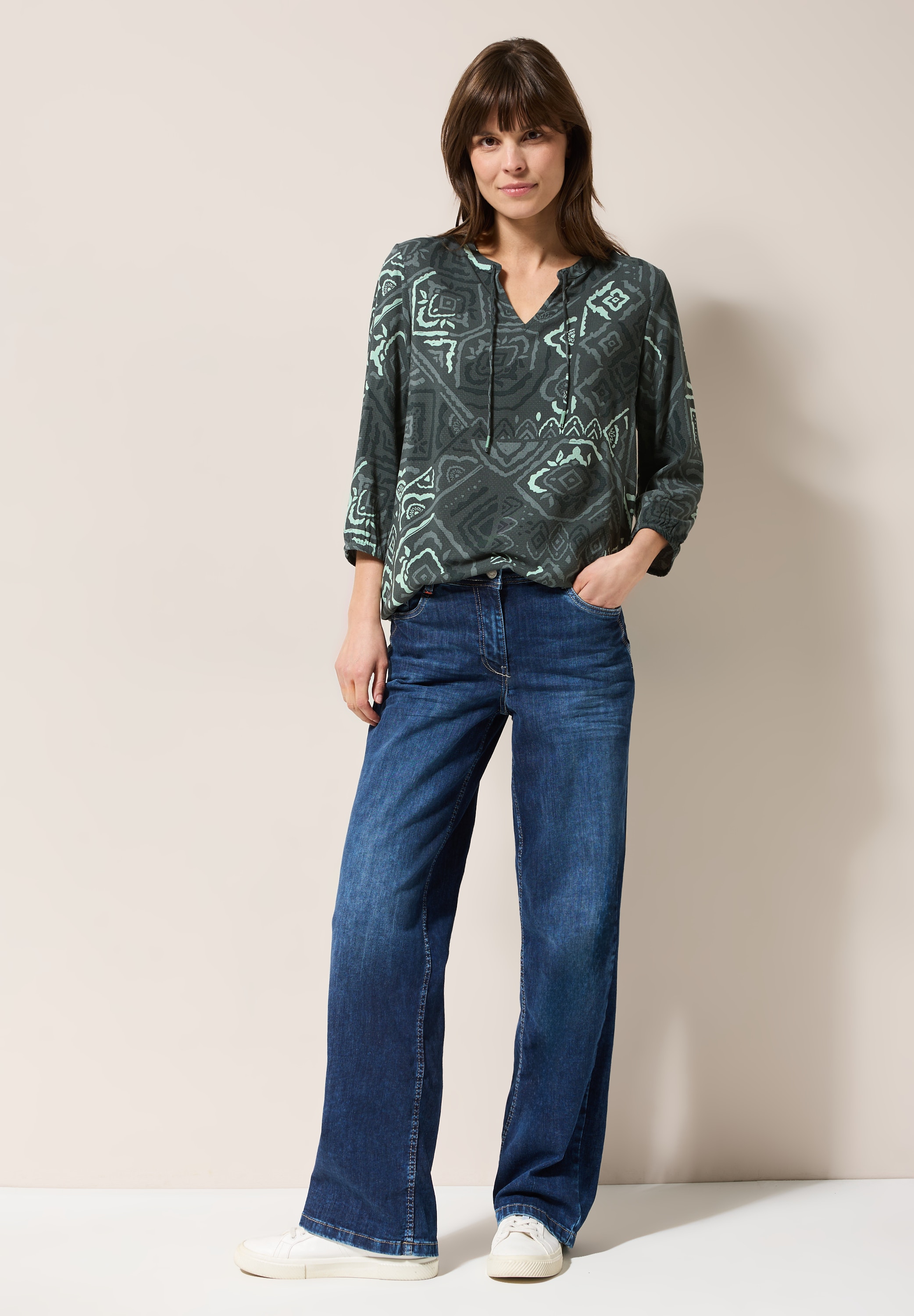 Cecil Shirtbluse, aus softer Viskose