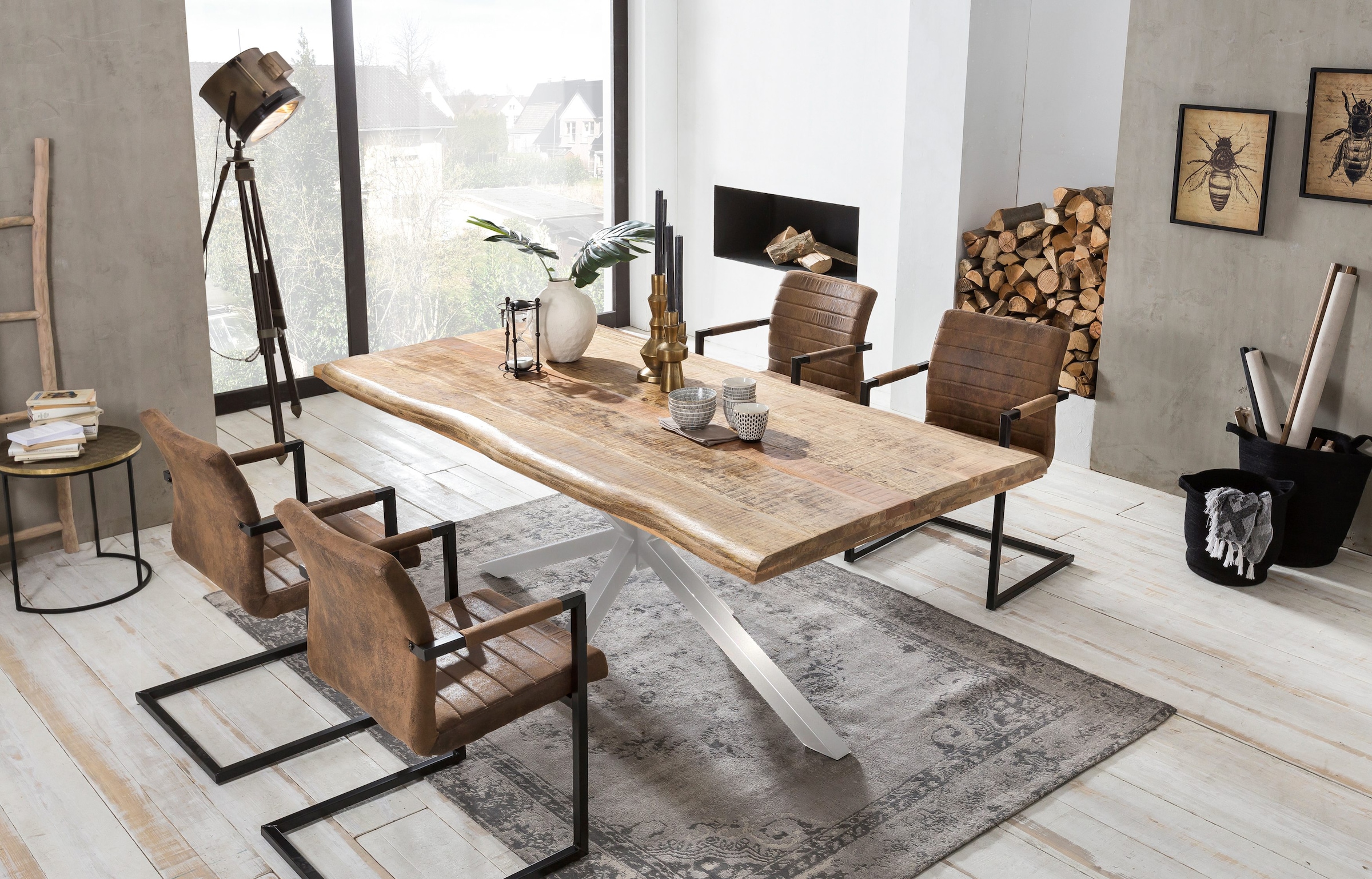 SIT Tischbein, (1 St.), sternförmig
