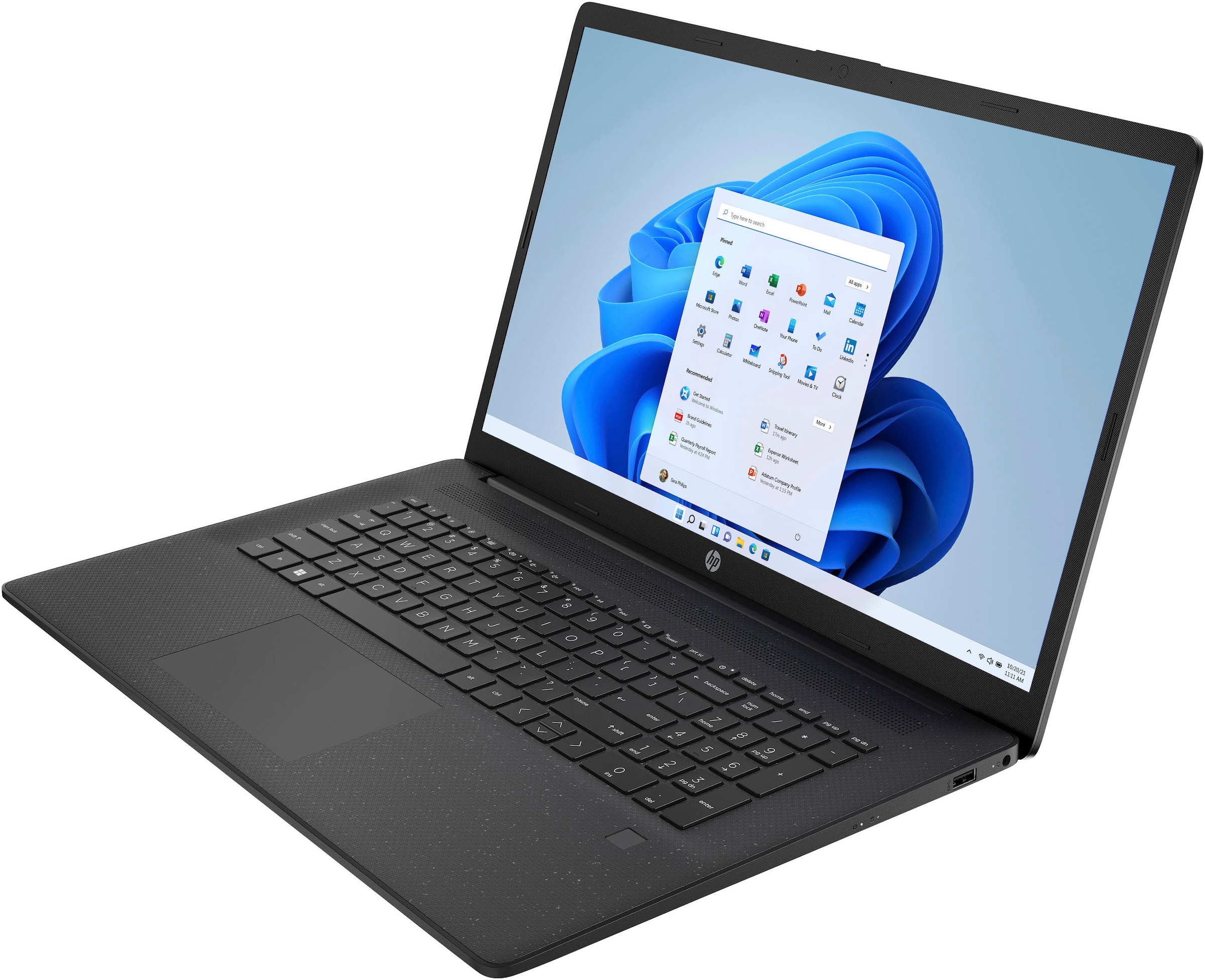 HP Notebook »17-cp3277ng«, 43,9 cm, / 17,3 Zoll, AMD, Ryzen 3, Radeon Graphics, 512 GB SSD