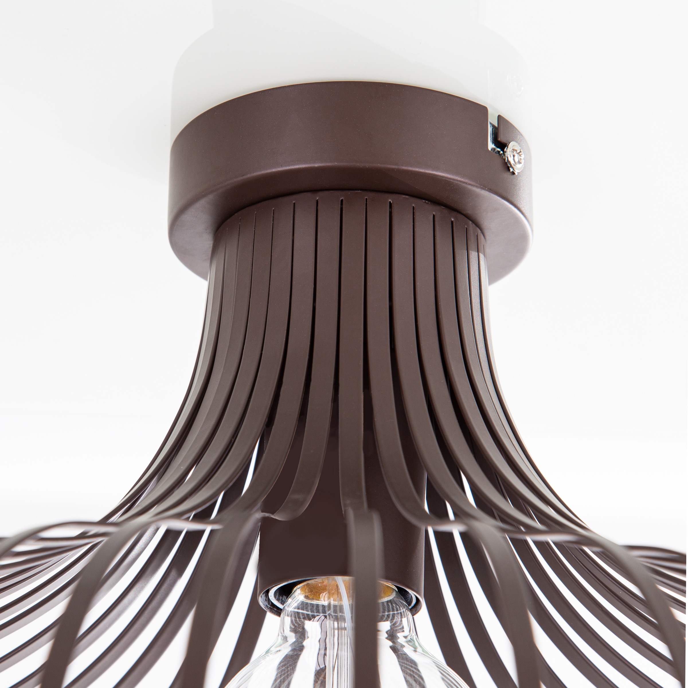 NOWA Deckenleuchte »MATEO«, Leuchtmittel E27 | ohne Leuchtmittel, Deckenlampe/rund/Wohnzimmer/Schlafzimmer/modern