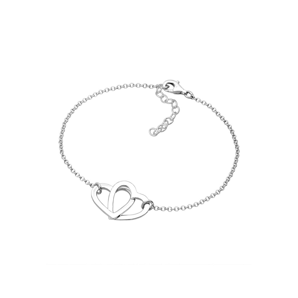 Elli Armband »Herzen Symbol Klassisch Liebe 925 Silber«