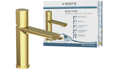 Waschtischarmatur »NEW YORK«, Wasserhahn mit Ablaufgarnitur, Mischbatterie mit Pop Up...