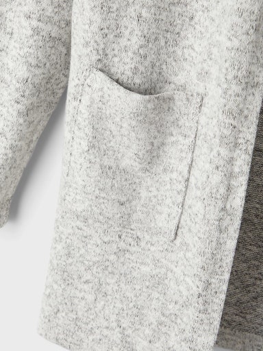 Name It Strickjacke »NKFVICTI LS KNIT CARD L NOOS«, ohne Verschluss, mit aufgesetzten Taschen