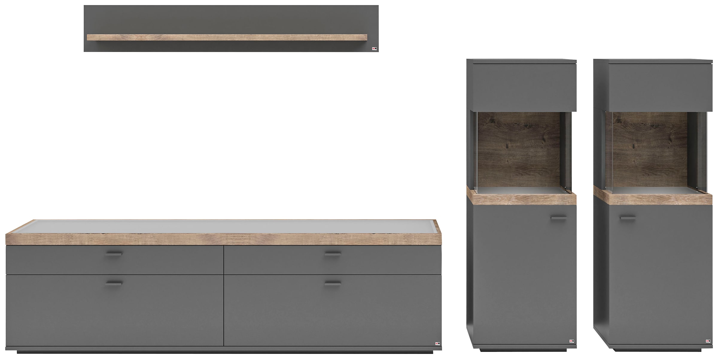 set one by Musterring Wohnwand "Lancaster" günstig online kaufen