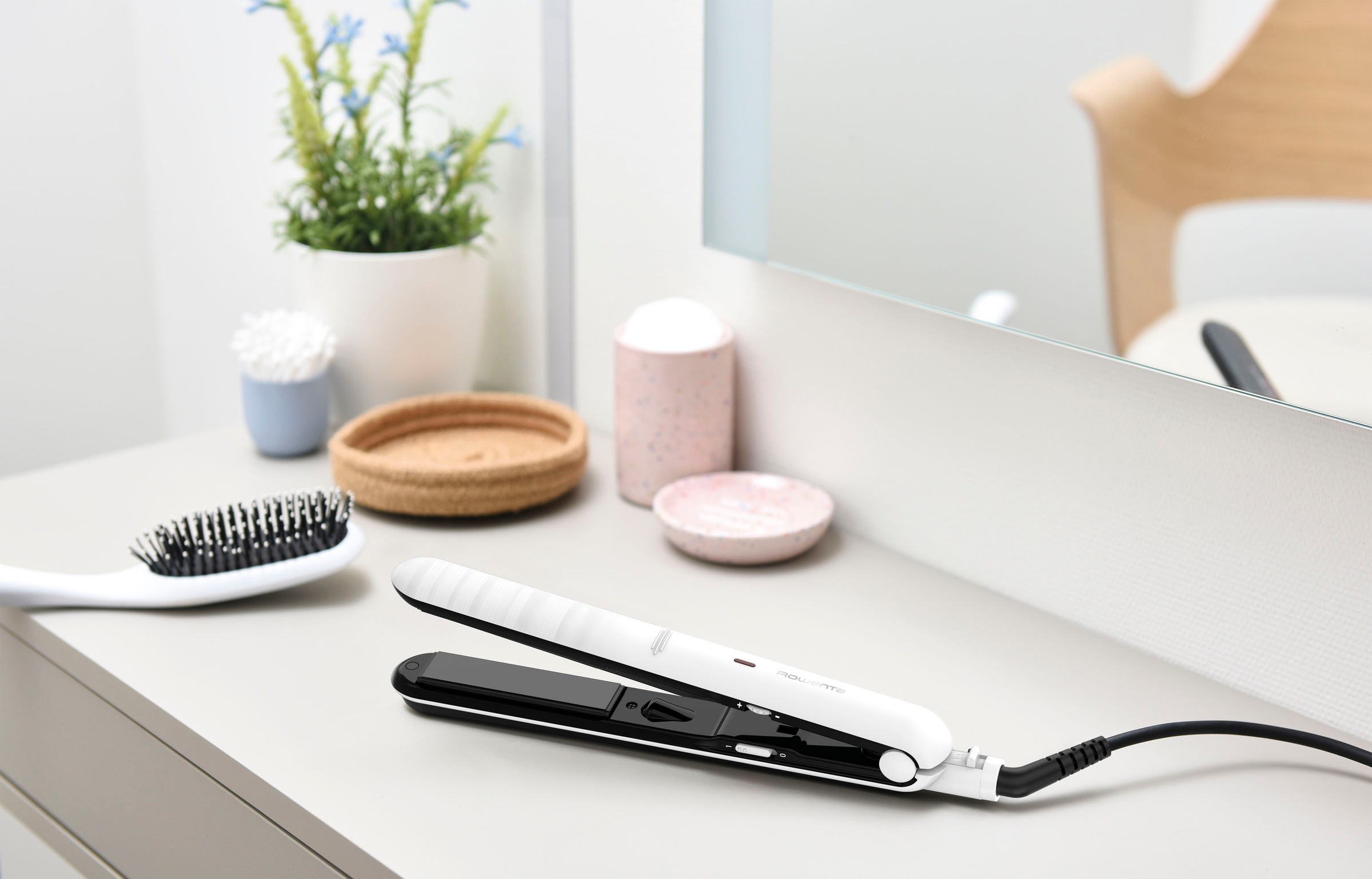 Rowenta Glätteisen »SF3210 Optiliss«, Keramik-Beschichtung, 10 ...