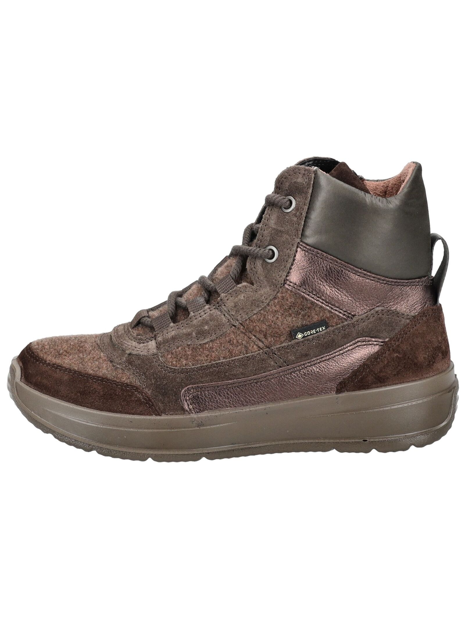 Legero Schnürstiefelette »Legero Stiefelette Veloursleder/Textil«