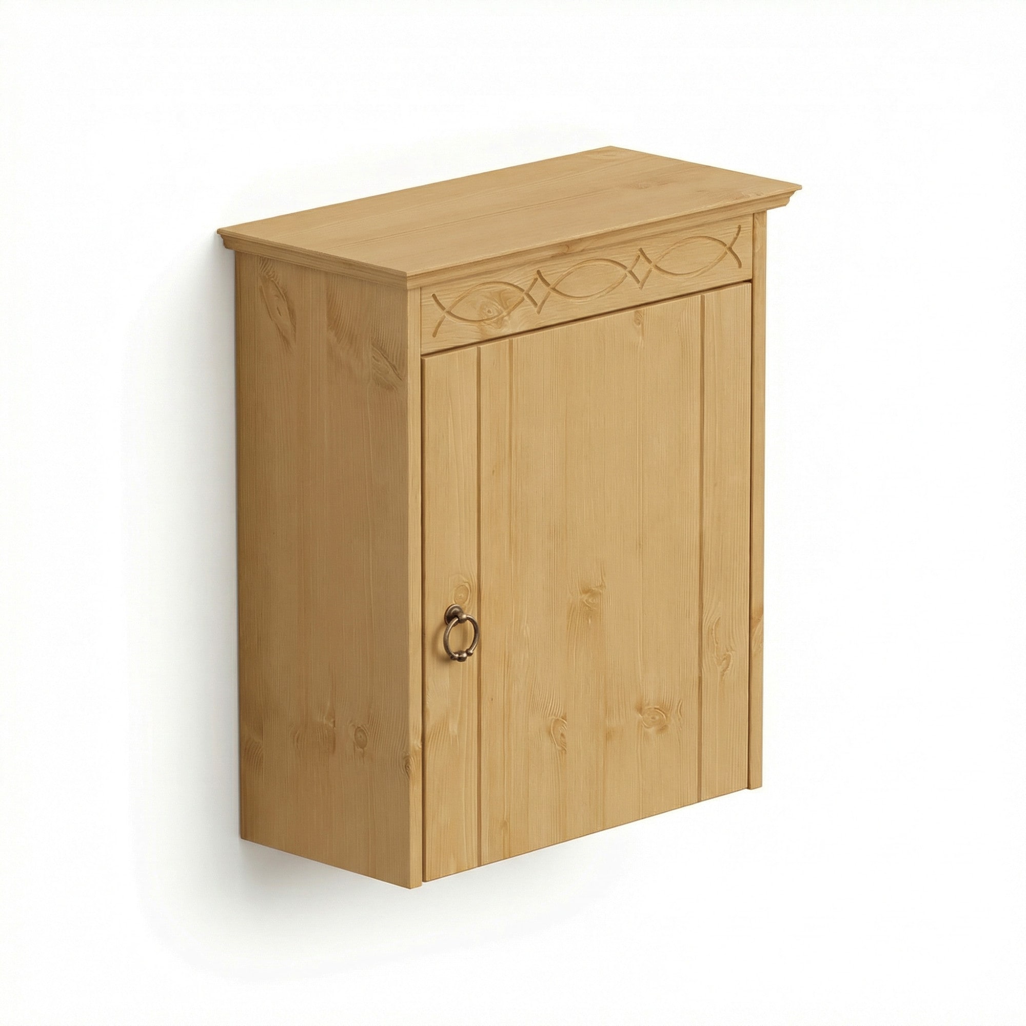 OTTO home Hängeschrank »Indra, Badschrank, Badmöbel, Badezimmerschrank« B/T/H: 46/32/52 cm,  aus massiver Kiefer, FSC®-zertifiziert