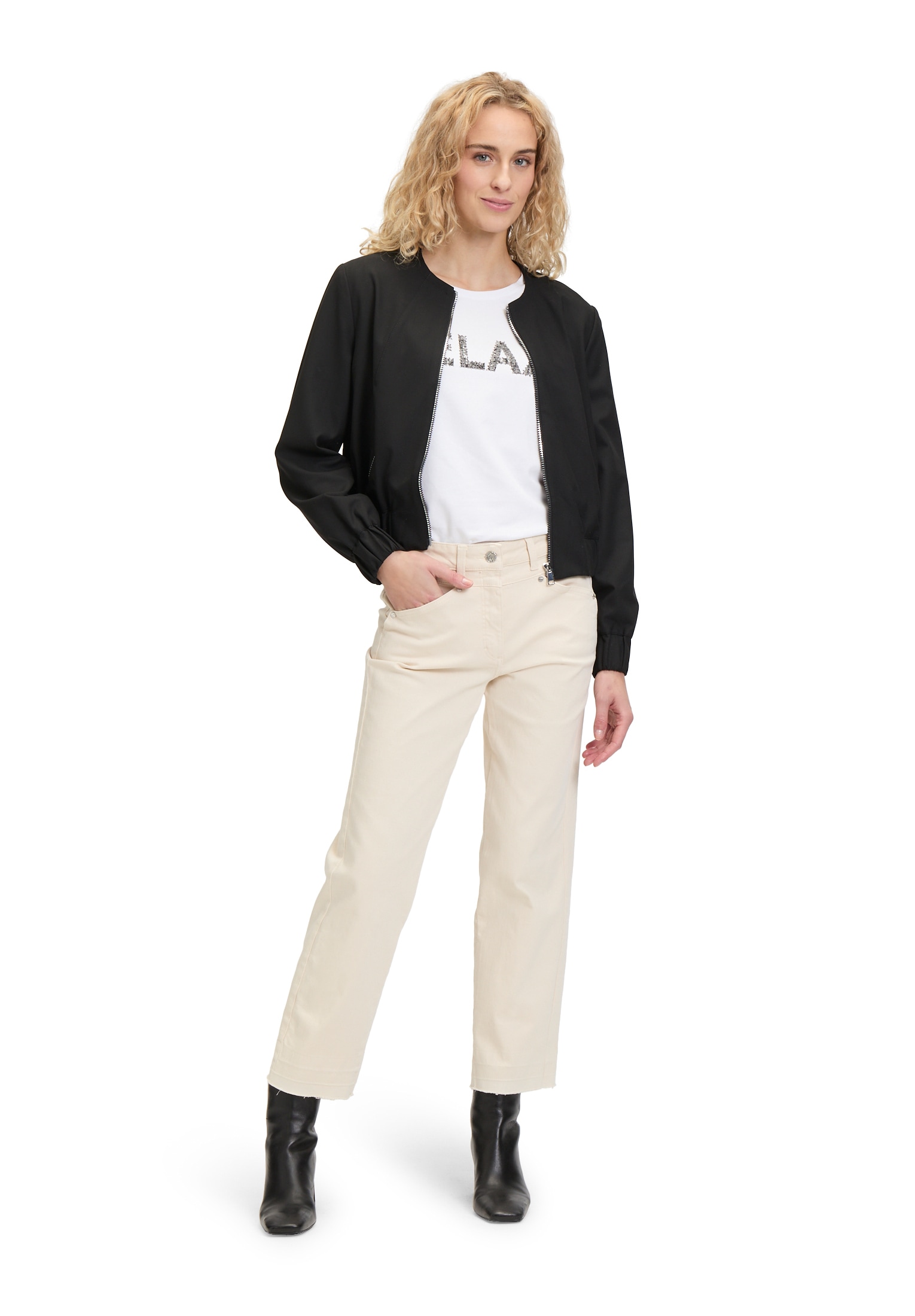 Betty Barclay Stoffhose »Betty Barclay Casual-Hose mit Eingrifftaschen«, Taschen