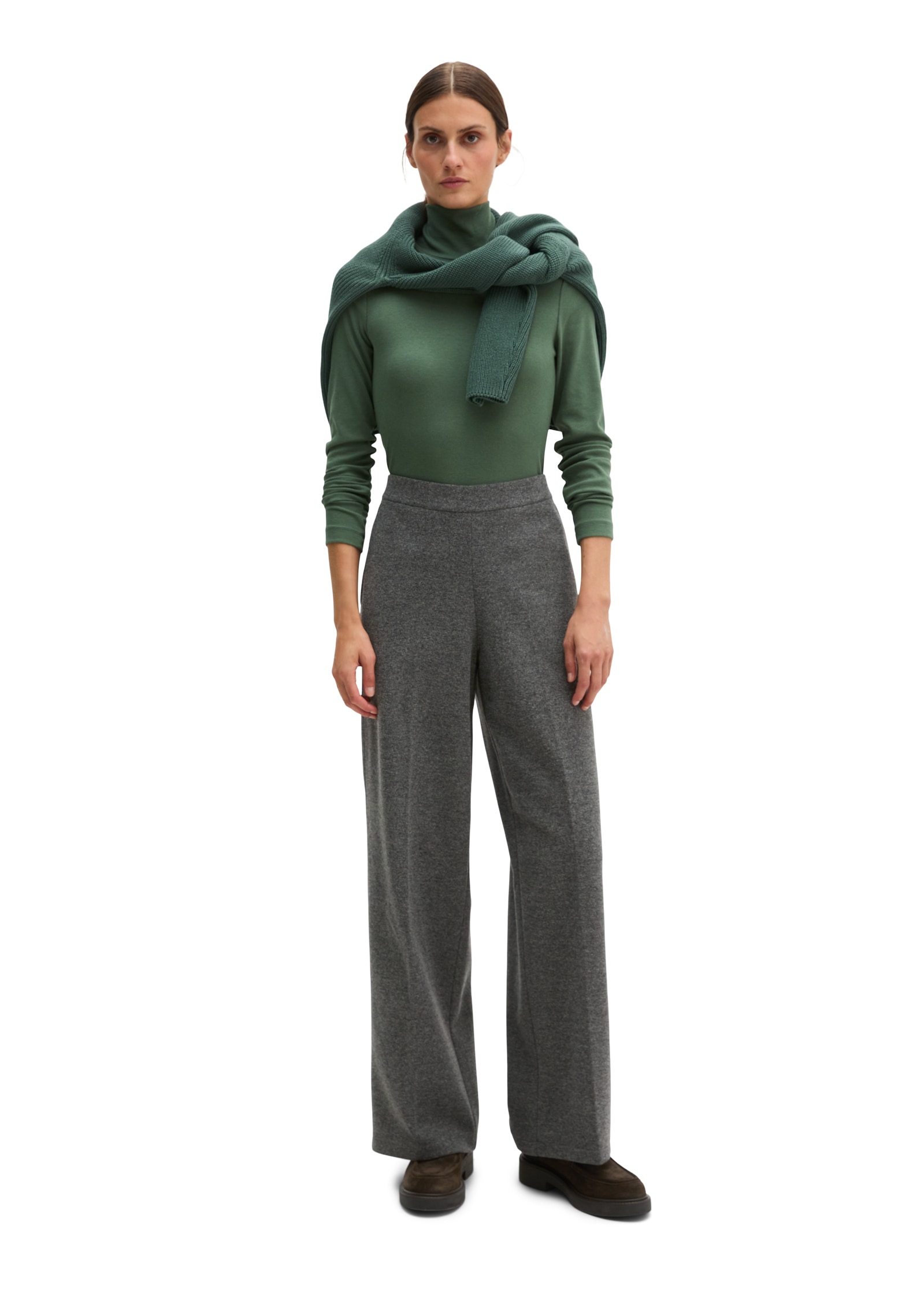 Marc O'Polo Jerseyhose »Bio-Baumwolle-Polyester-Viskose-Stretch-Mix«