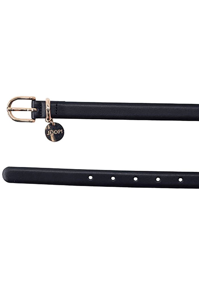 JOOP Ledergürtel mit Dornschließe und Logo-Anhänger, Breite 2cm günstig online kaufen