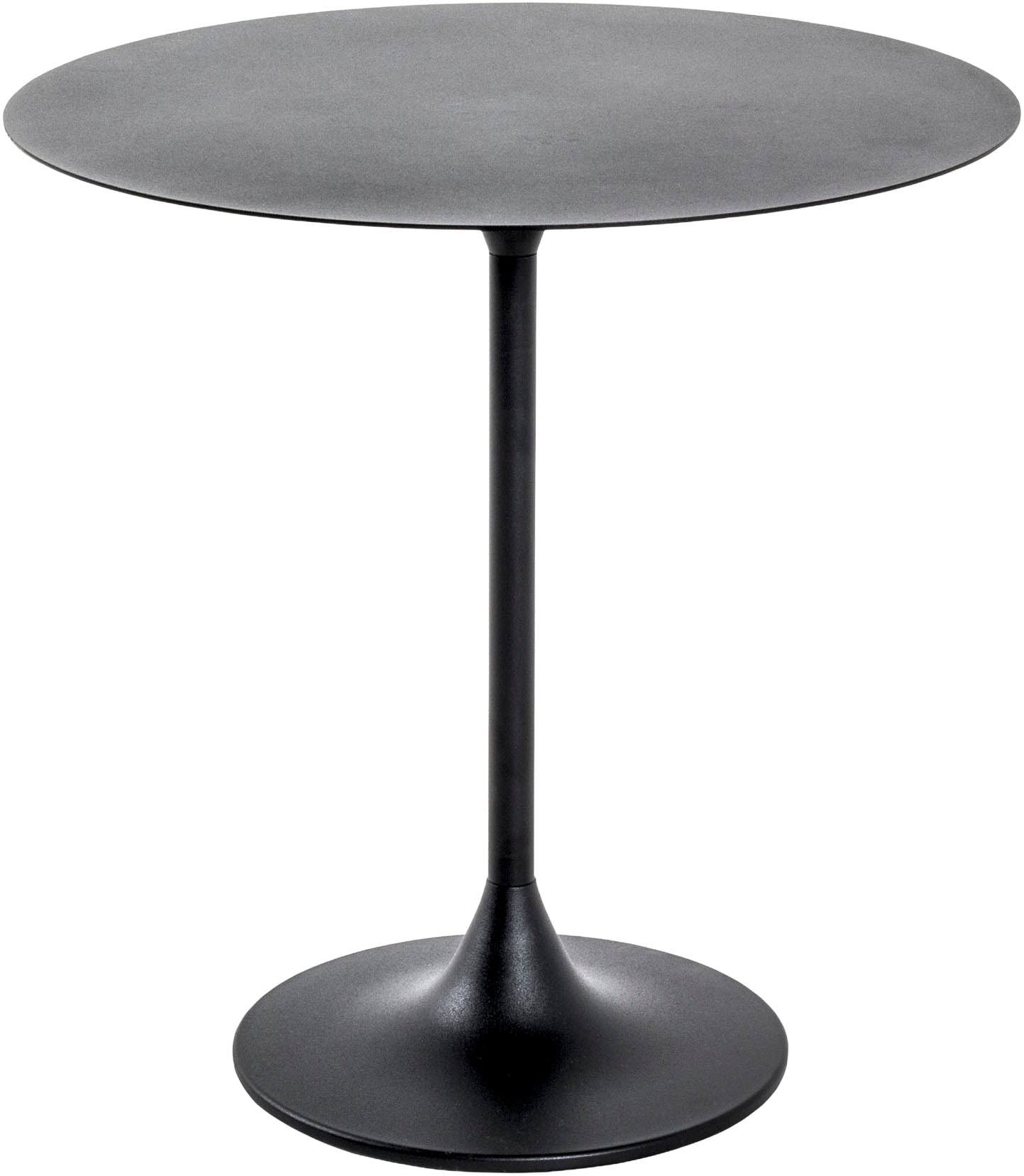 HAKU Beistelltisch "Sofatisch, Wohnzimmertisch" 1 Stk. tlg. rund - aus Metall Schwarz - Ø/H 45/46 cm